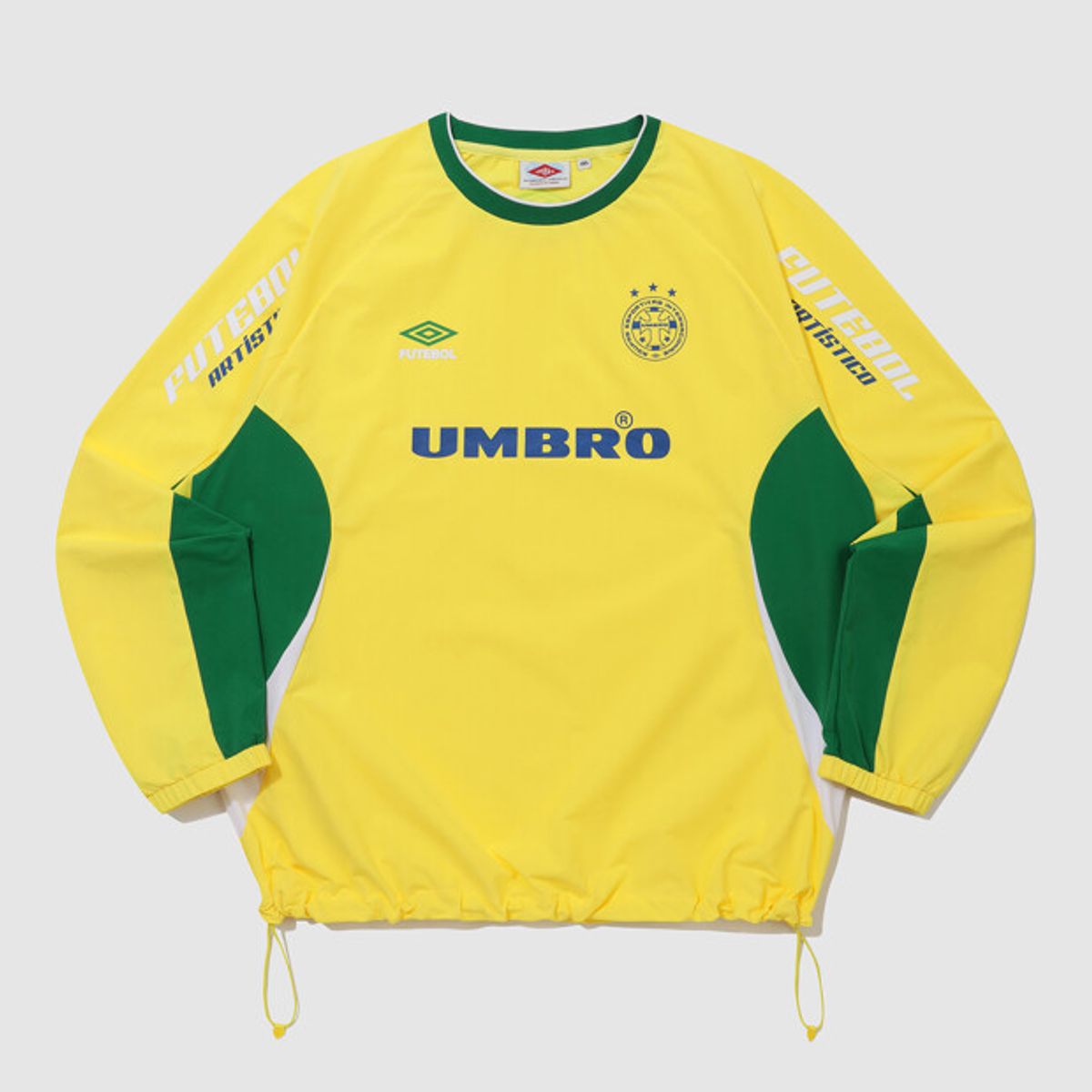 엄브로(UMBRO) HBL 풋볼 푸치보우 긴팔 피스테 옐로우 UR221CWT54