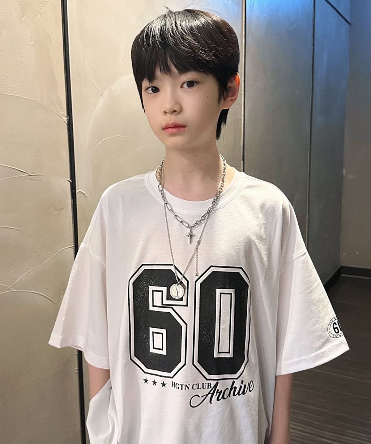 행텐 틴즈(HANGTEN TEENS) 틴즈 넘버 그래픽 반팔 티셔츠_003(14570-031-407-31)