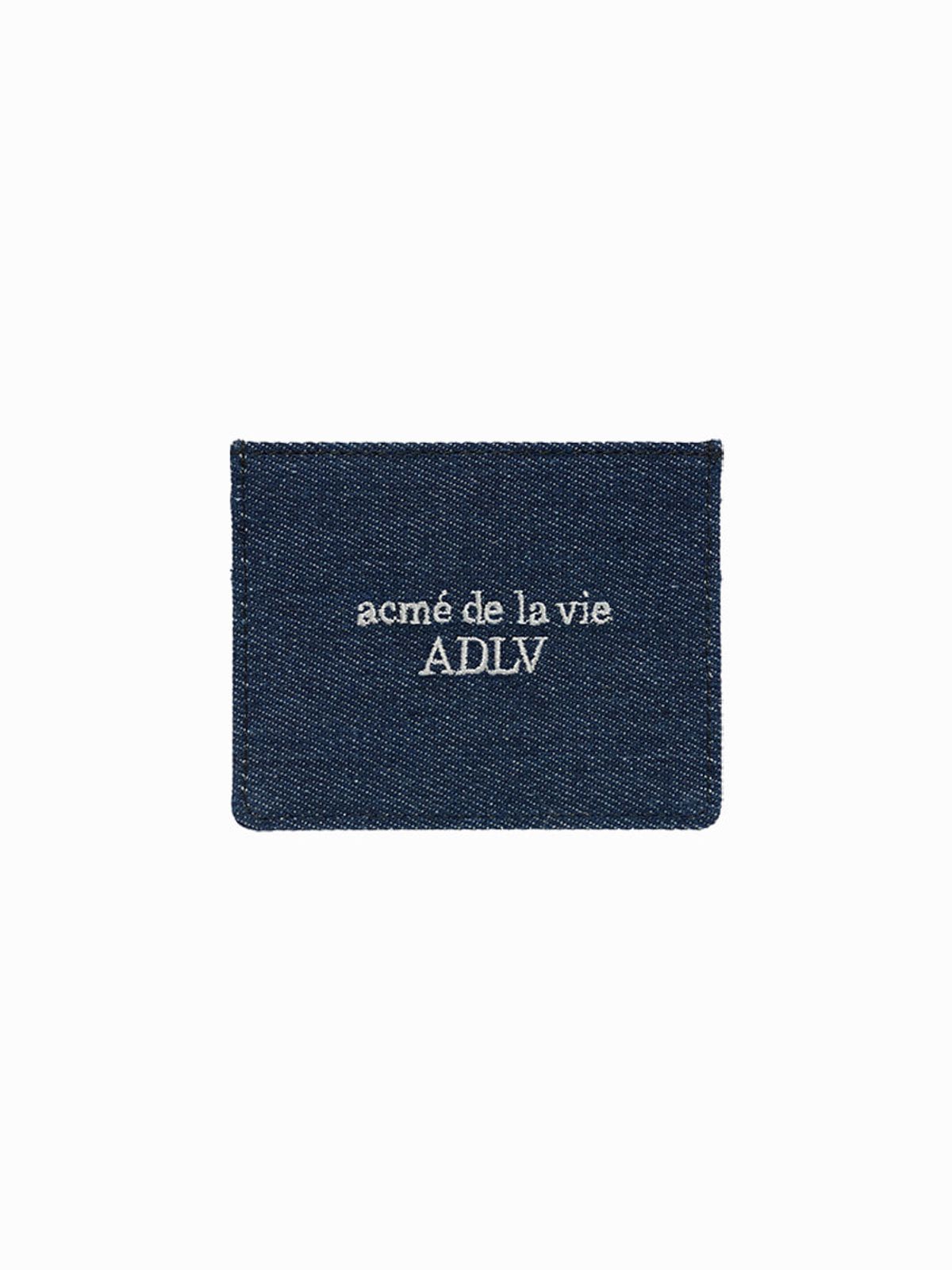 아크메드라비(ACME DE LA VIE) AC BEAR DENIM CARD WALLET