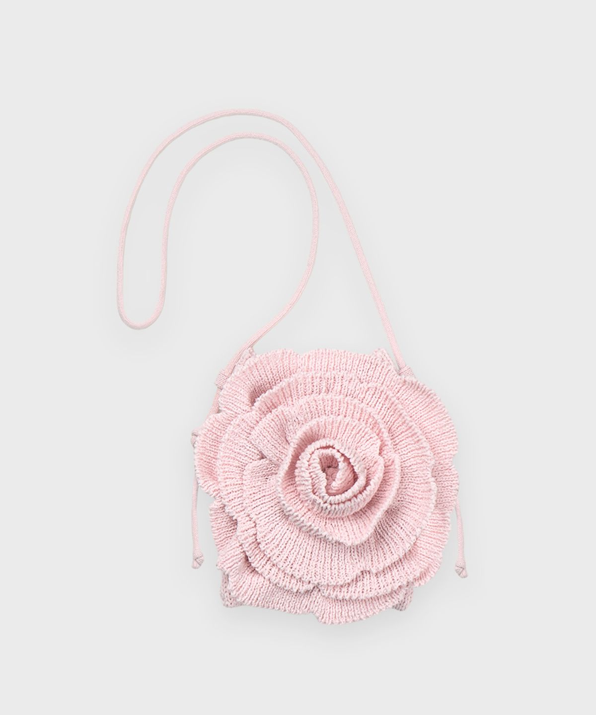 시눈(SINOON) Rose Petal Mini Cross Bag (Pink)