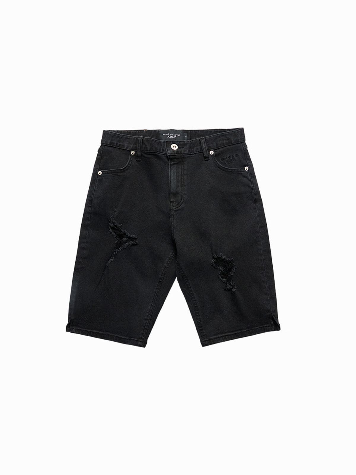 아크메드라비(ACME DE LA VIE) WOMAN BIKER DENIM SHORT PANTS