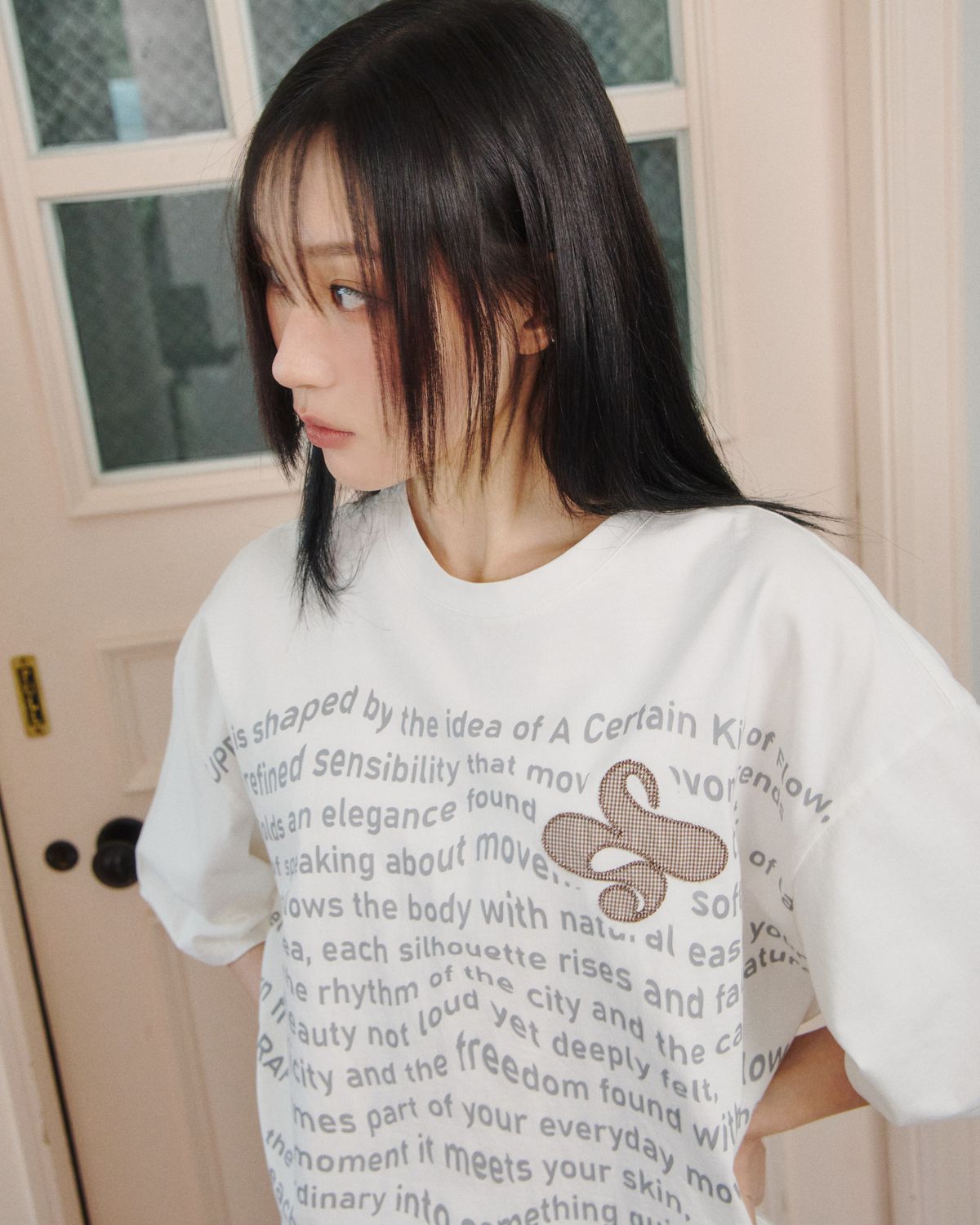 업드래프트(UPDRAFT) Updraft Oversized Artwork T-shirts [White]