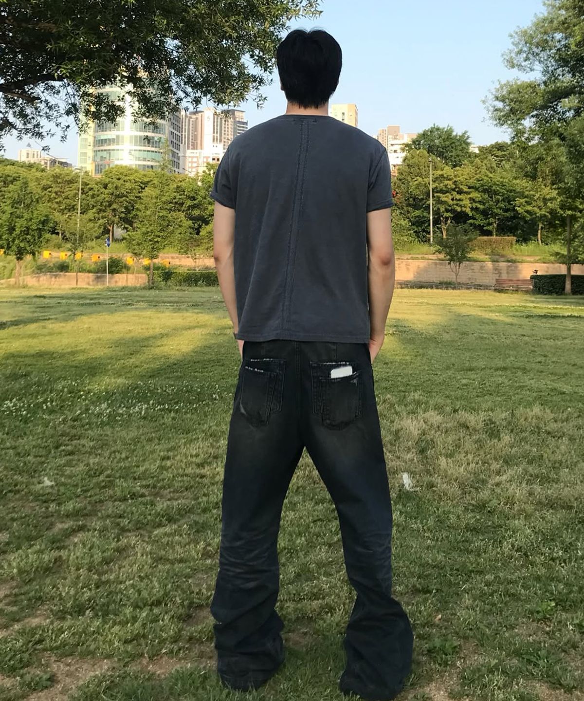 인템포무드(INTEMPOMOOD) 페이드 워시드 헨리넥티 : 3컬러