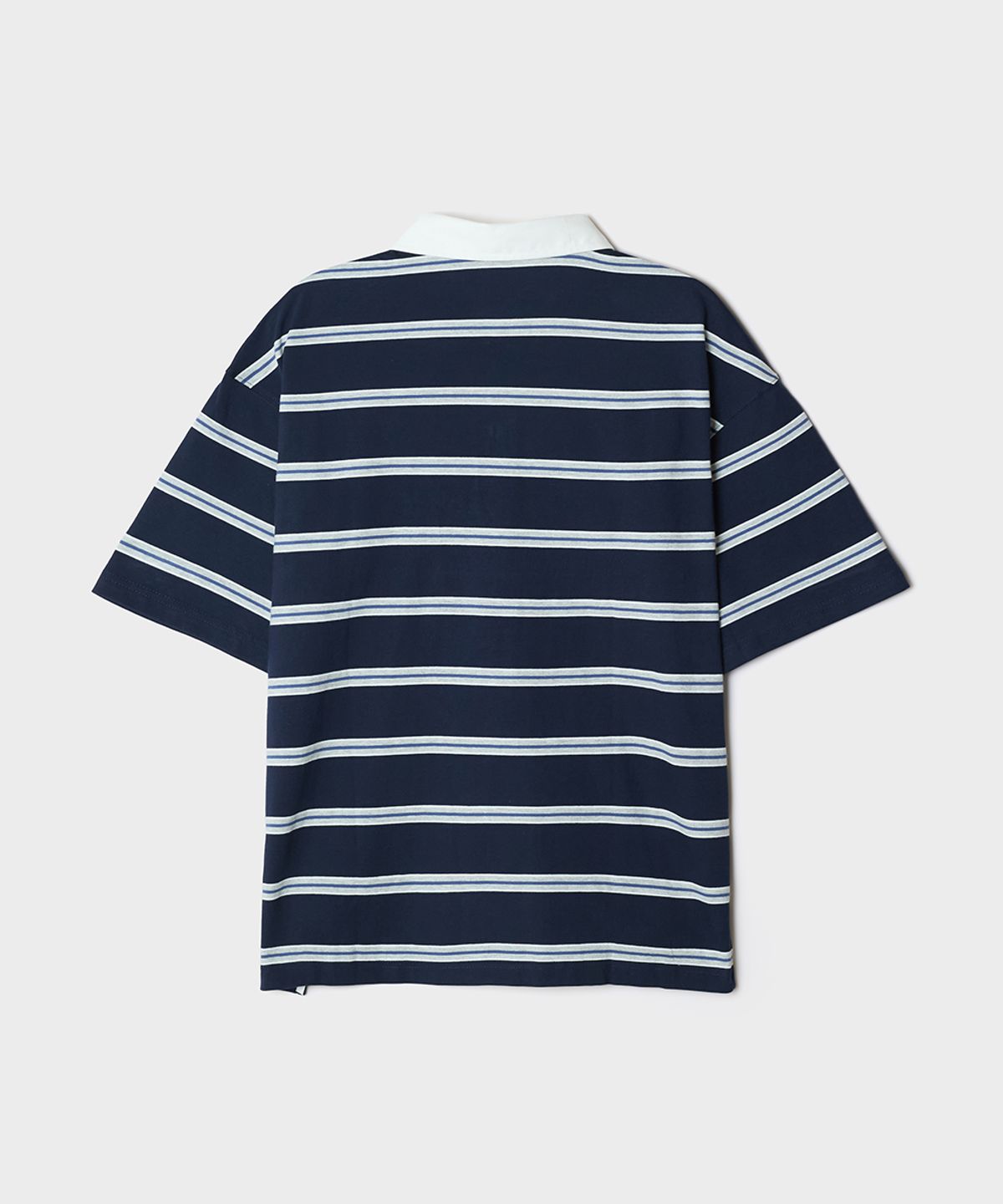 스파오(SPAO) 멀티 스트라이프 럭비티_SPHWG26C61