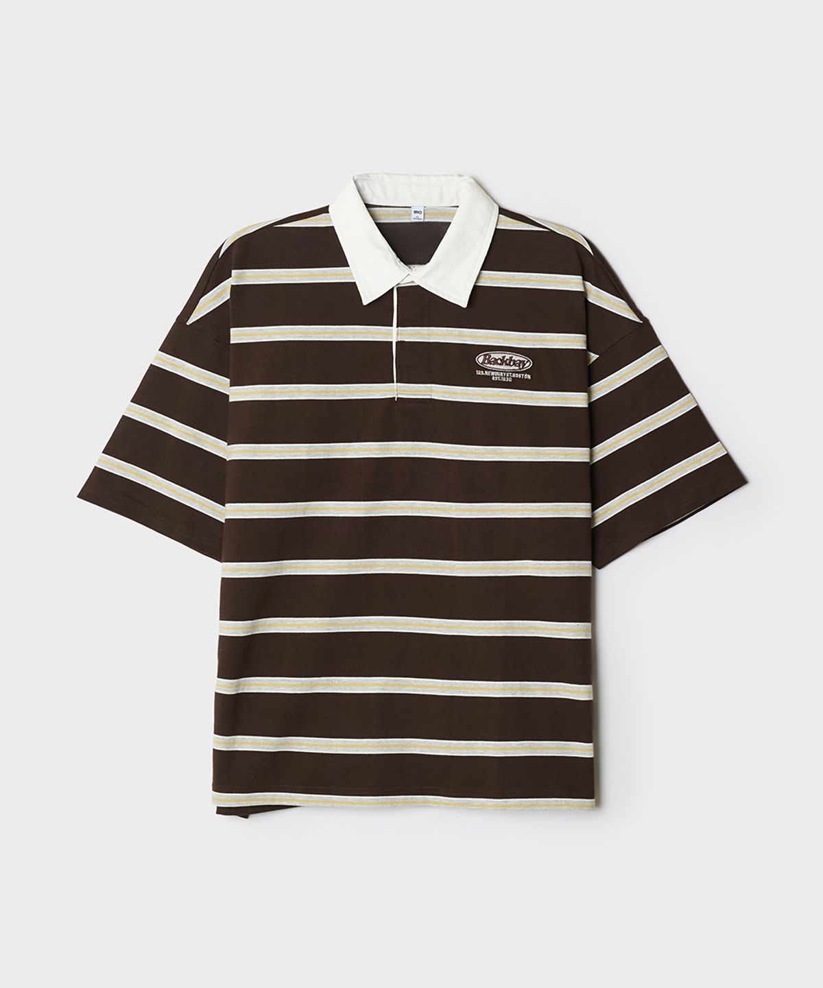 스파오(SPAO) 멀티 스트라이프 럭비티_SPHWG26C61
