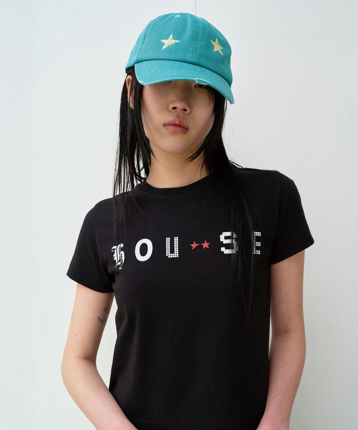 더바이닐하우스(THEVINYLHOUSE) STAR BALL CAP MINT