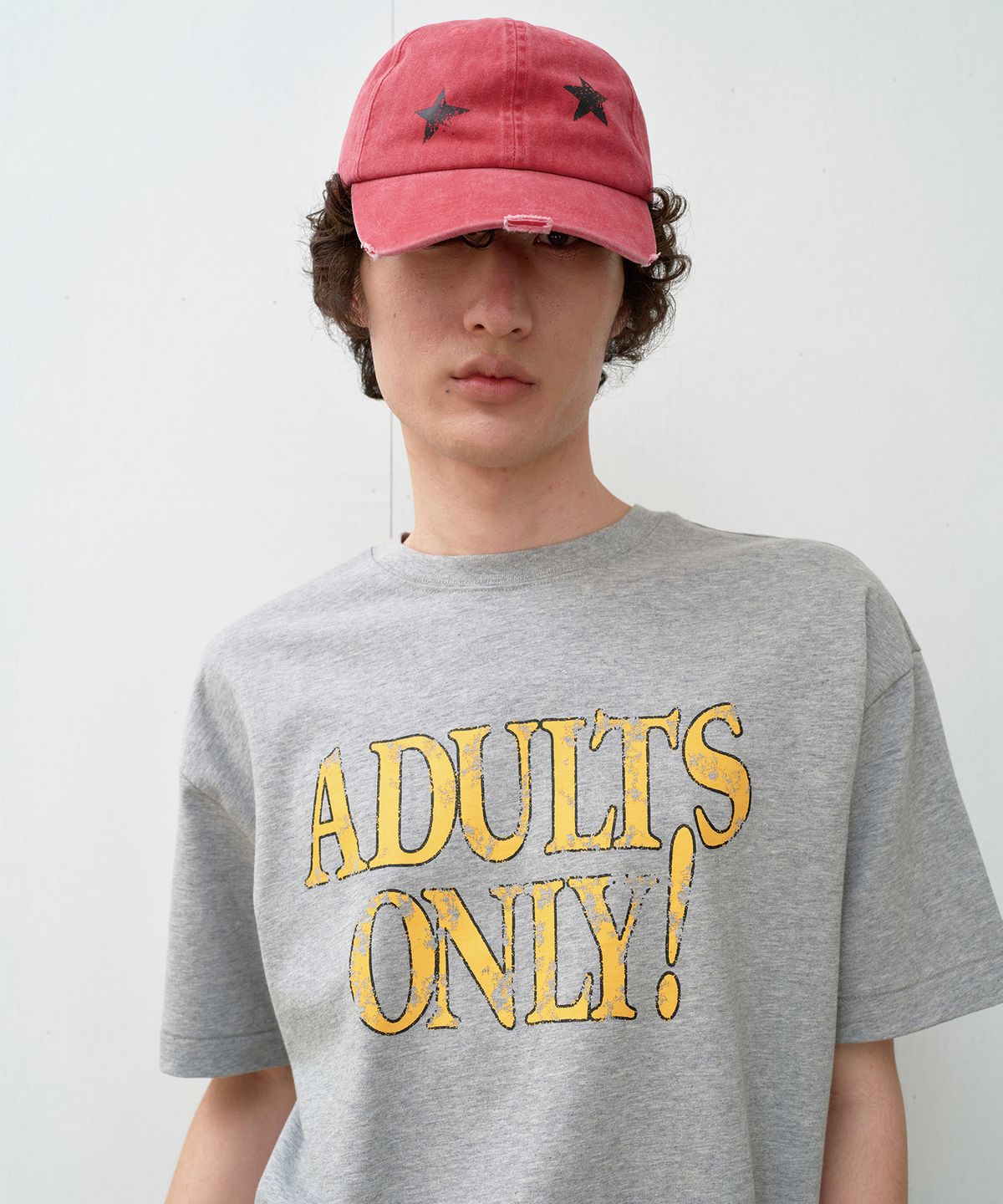 더바이닐하우스(THEVINYLHOUSE) STAR BALL CAP RED