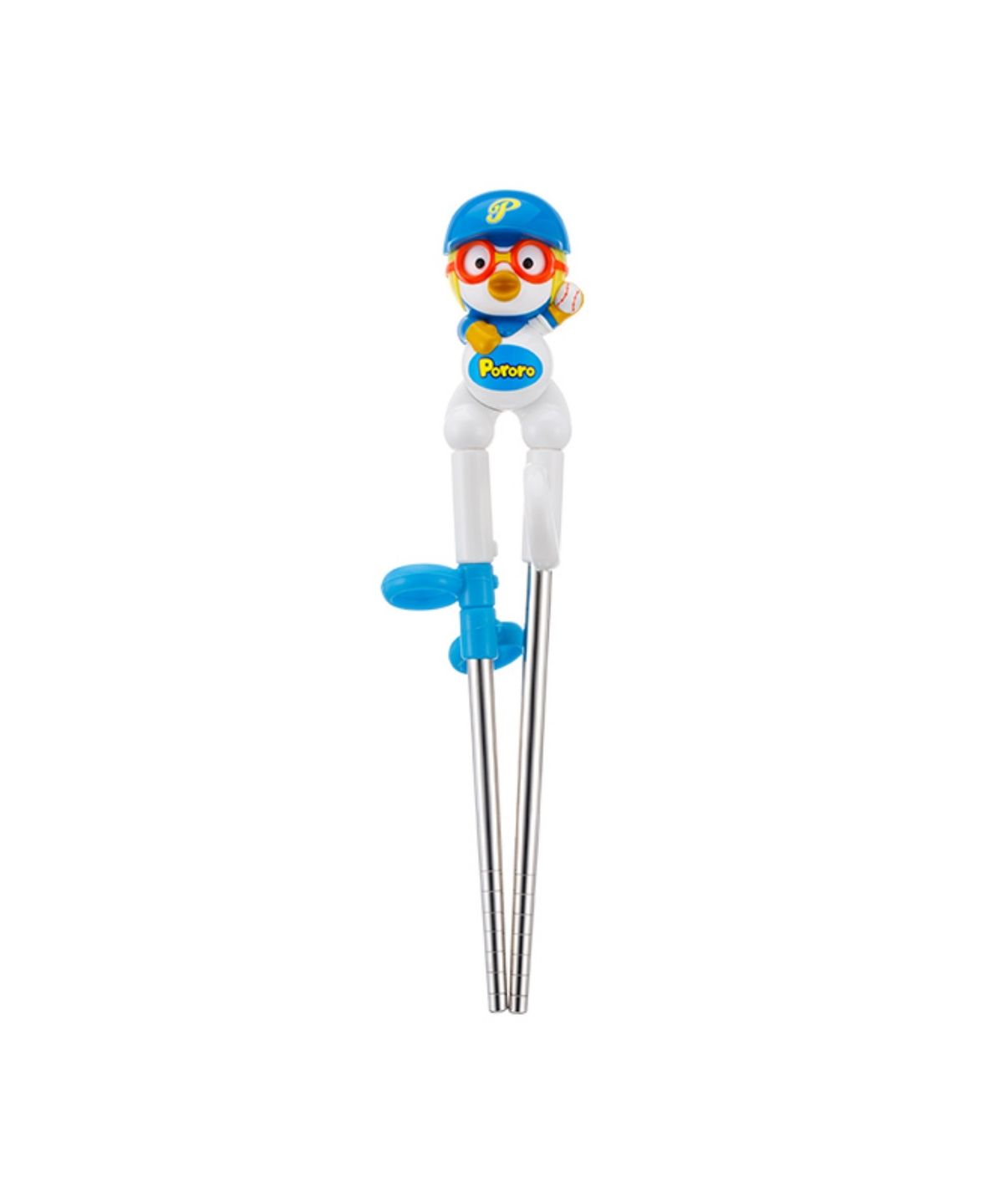 에디슨(EDISON) 에디슨 야구 뽀로로 스텐 젓가락 1단계 (오른손용)