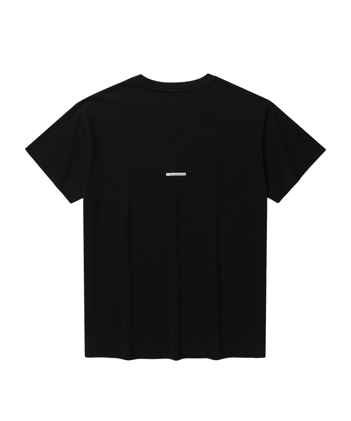 더바이닐하우스(THEVINYLHOUSE) FONT-HOUSE TEE BLACK