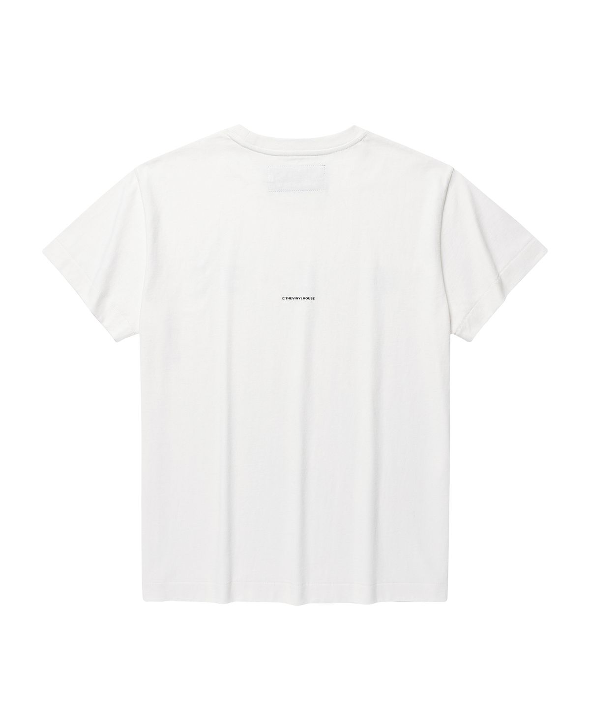 더바이닐하우스(THEVINYLHOUSE) FONT-HOUSE TEE WHITE