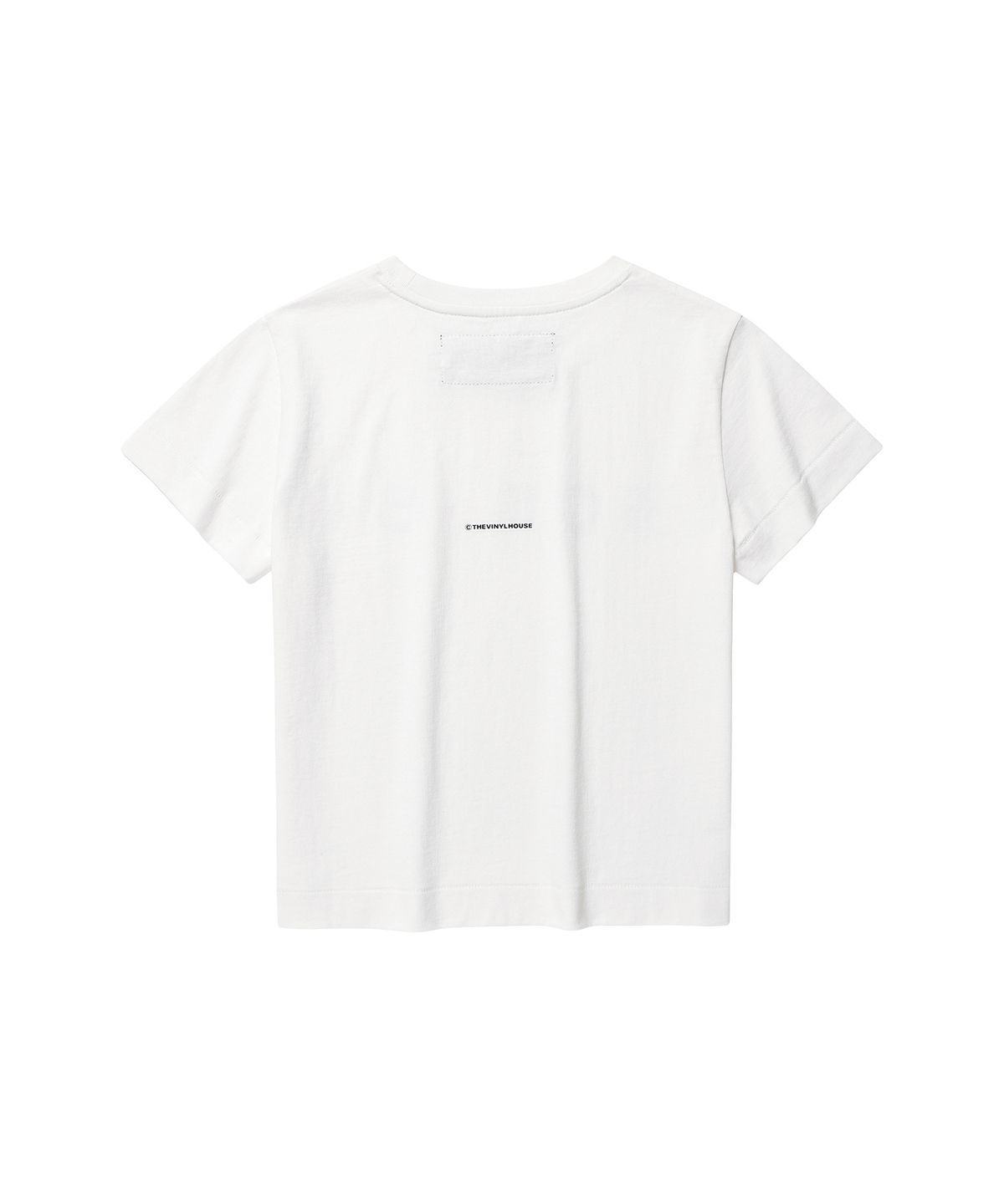 더바이닐하우스(THEVINYLHOUSE) FONT-HOUSE TEE WHITE