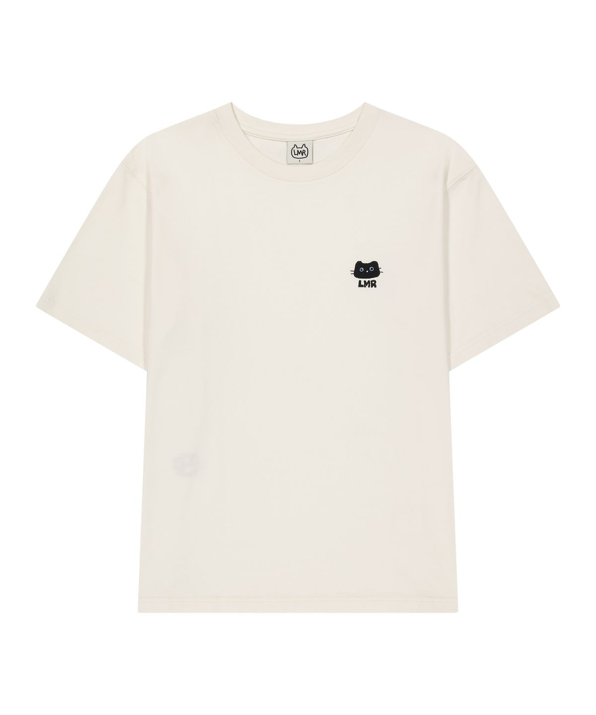 엘엠알(LMR) 샹뇽이 발자국 티셔츠 CREAM
