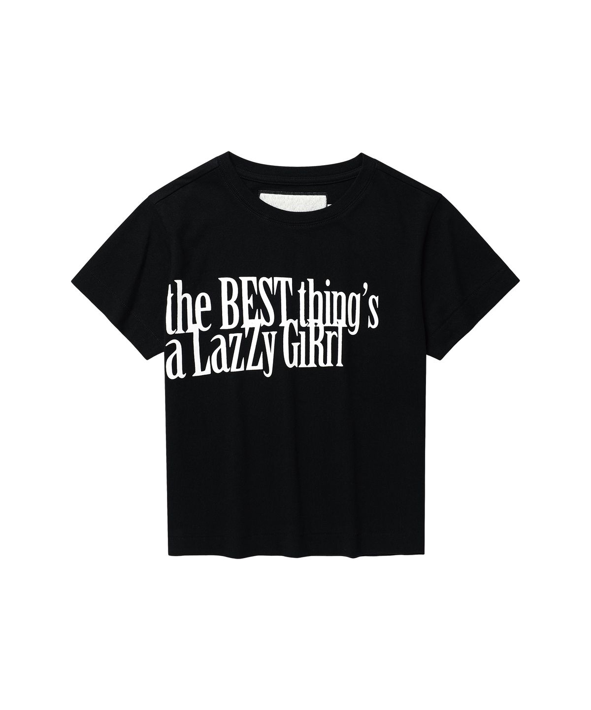 더바이닐하우스(THEVINYLHOUSE) THE LAZY TEE BLACK
