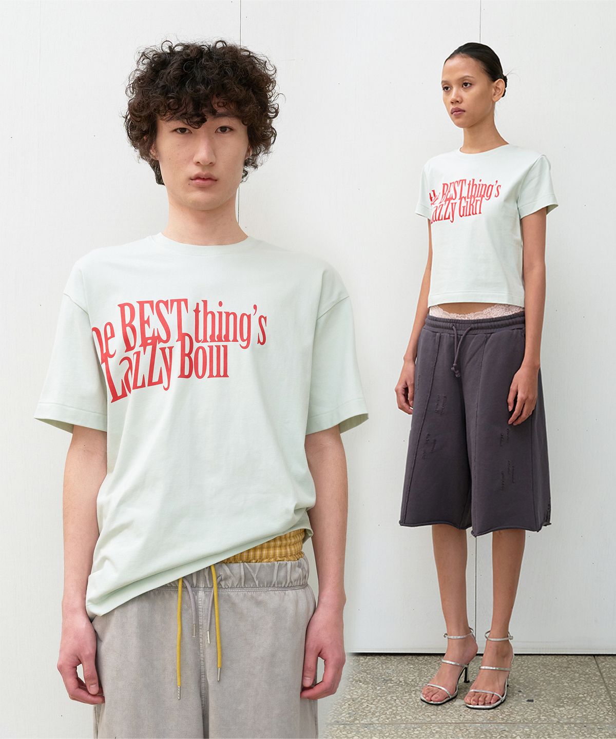 더바이닐하우스(THEVINYLHOUSE) THE LAZY TEE MINT