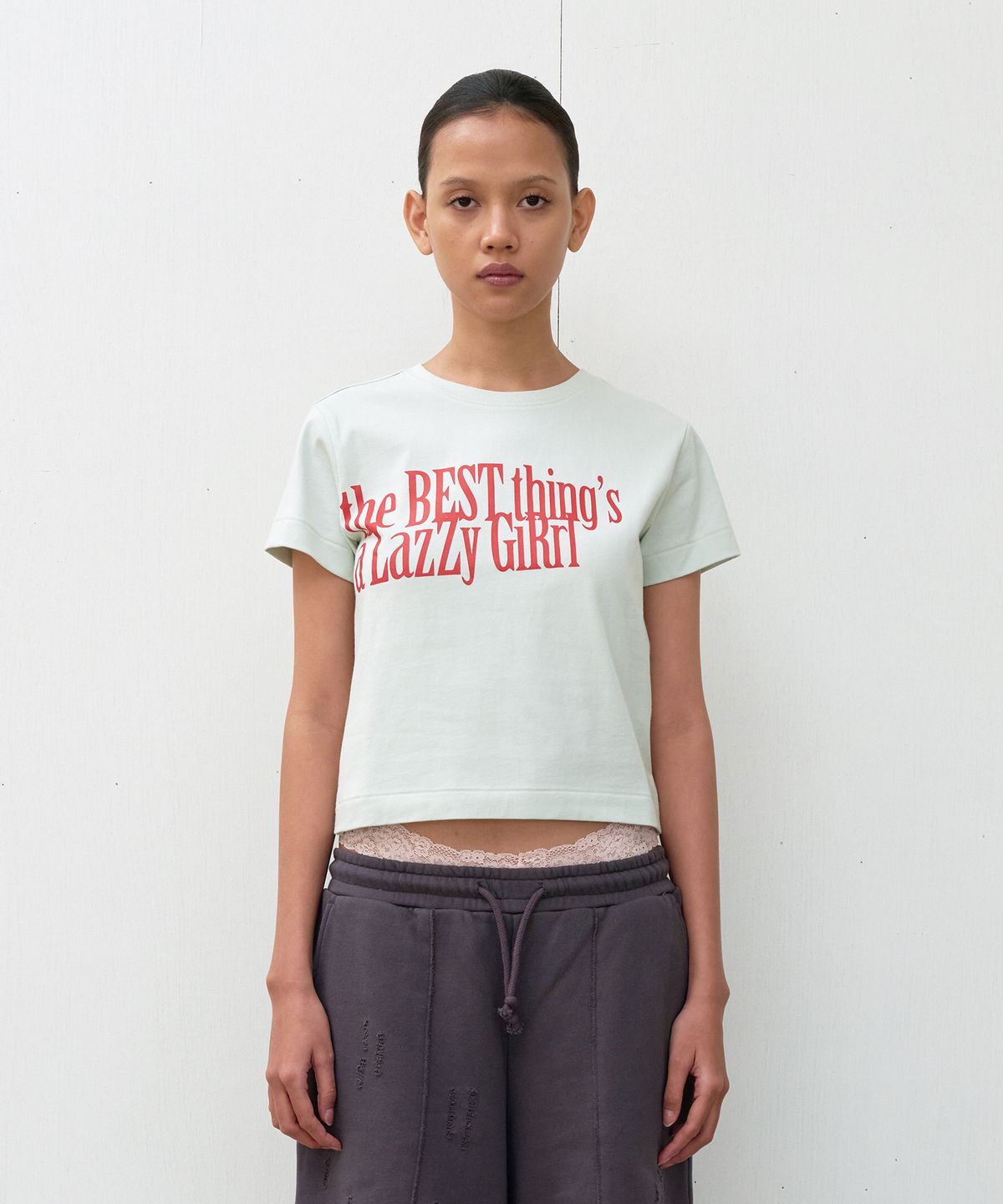 더바이닐하우스(THEVINYLHOUSE) THE LAZY TEE MINT