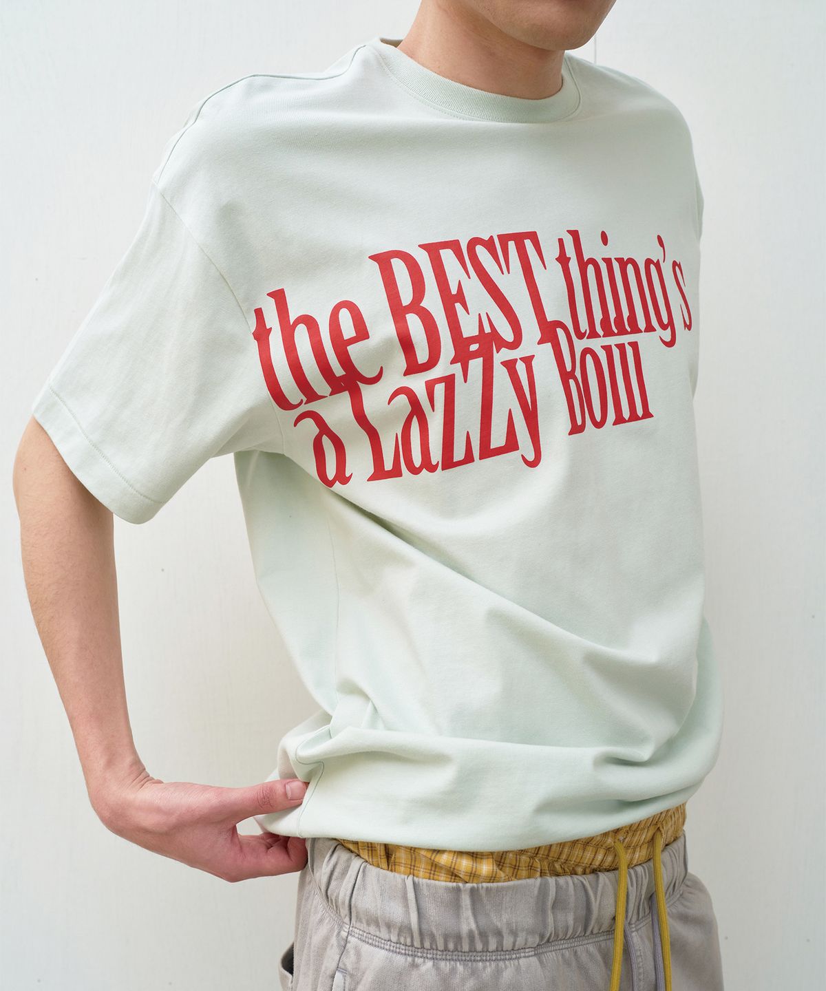 더바이닐하우스(THEVINYLHOUSE) THE LAZY TEE MINT