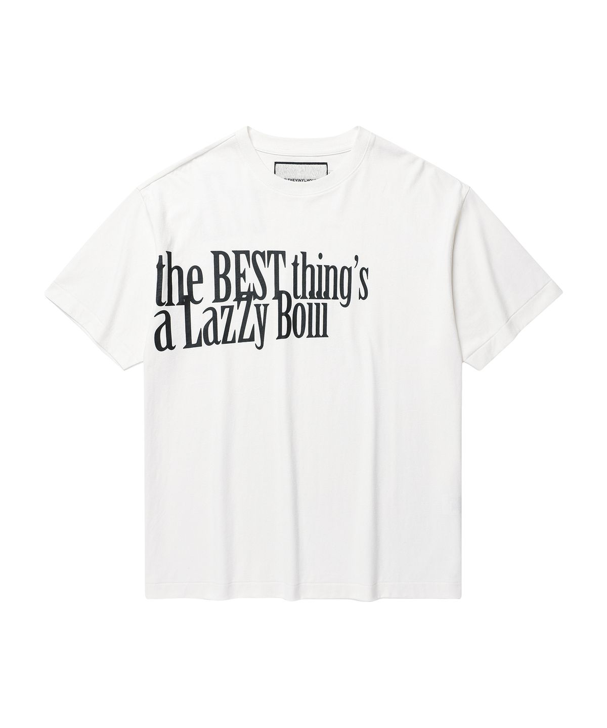 더바이닐하우스(THEVINYLHOUSE) THE LAZY TEE WHITE
