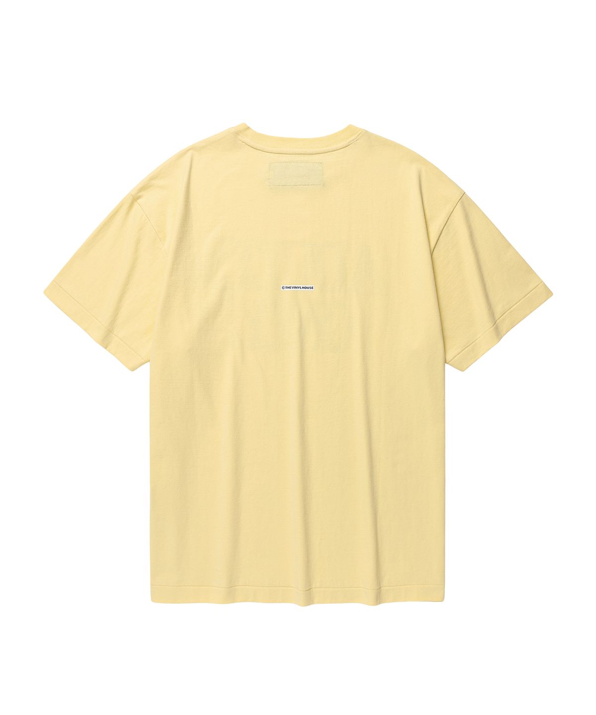 더바이닐하우스(THEVINYLHOUSE) ADULTS ONLY TEE YELLOW