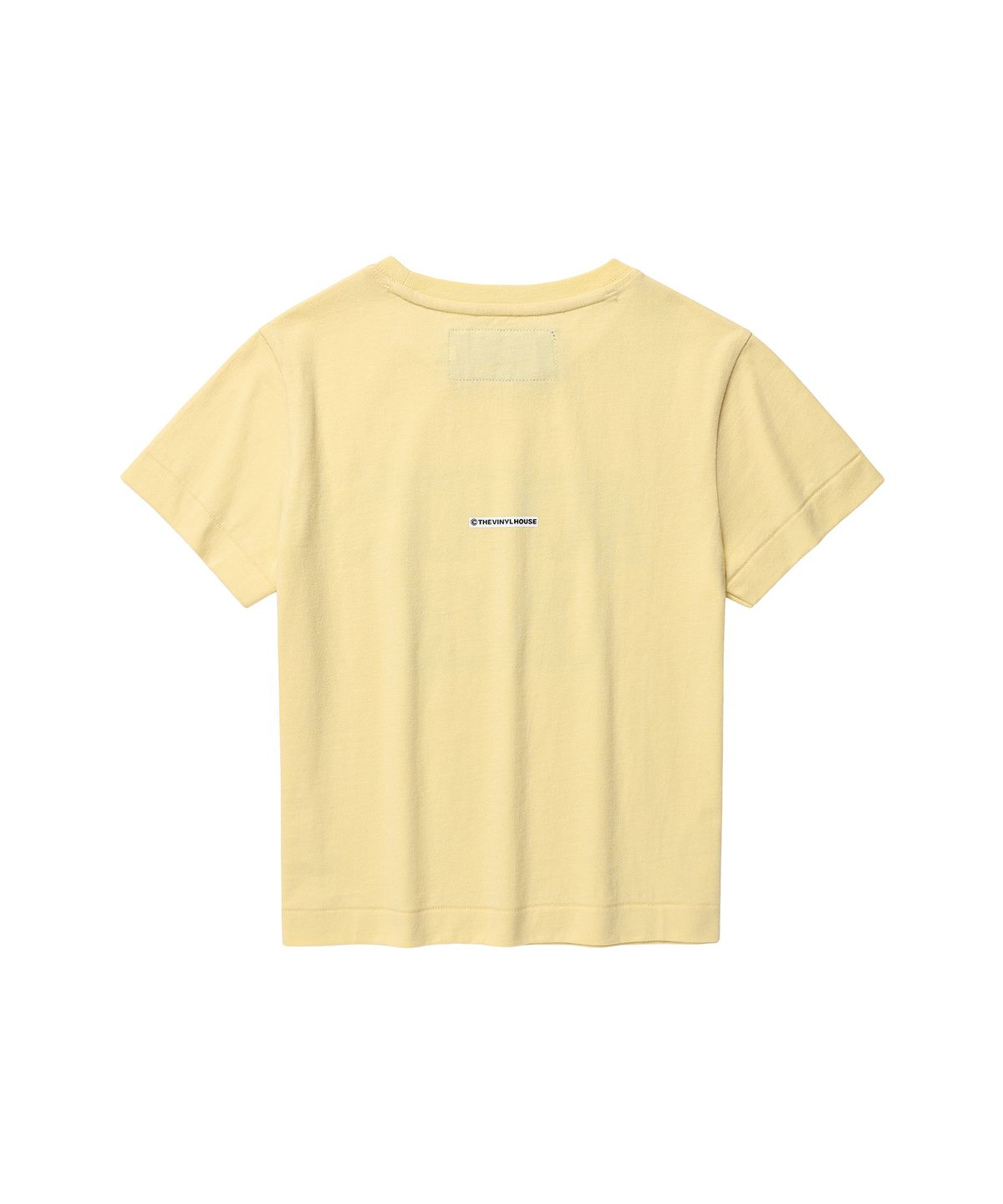 더바이닐하우스(THEVINYLHOUSE) ADULTS ONLY TEE YELLOW