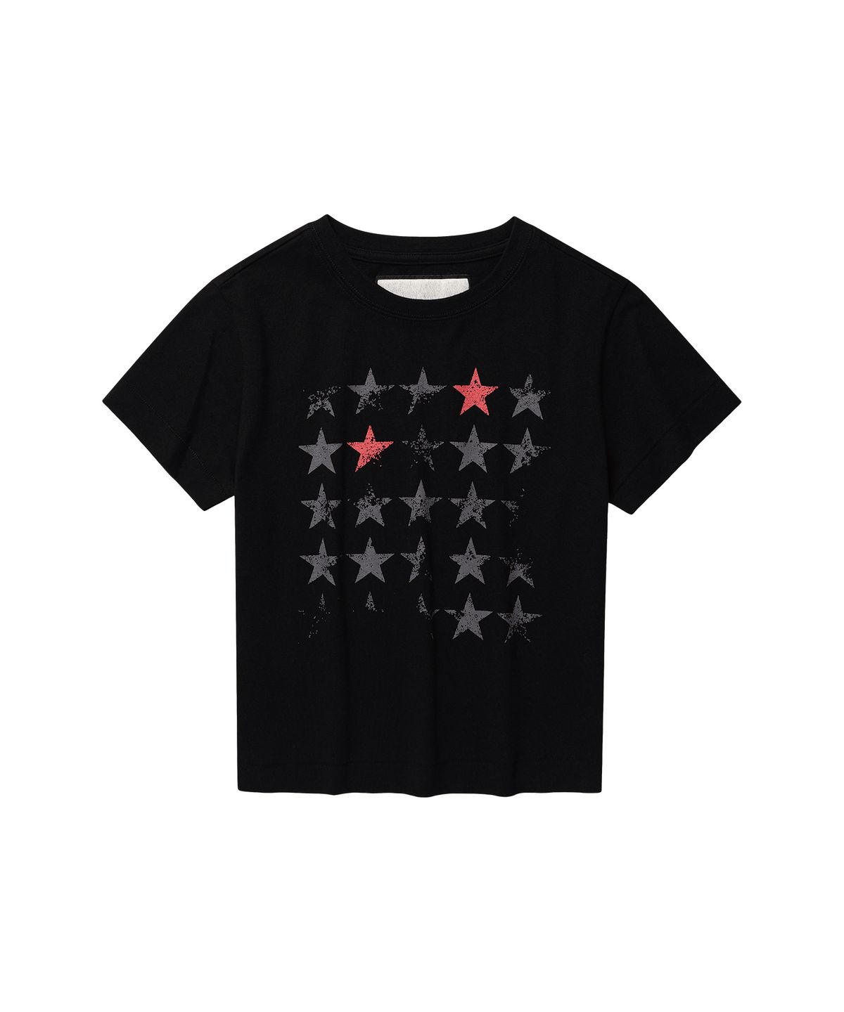 더바이닐하우스(THEVINYLHOUSE) FADED STAR TEE BLACK