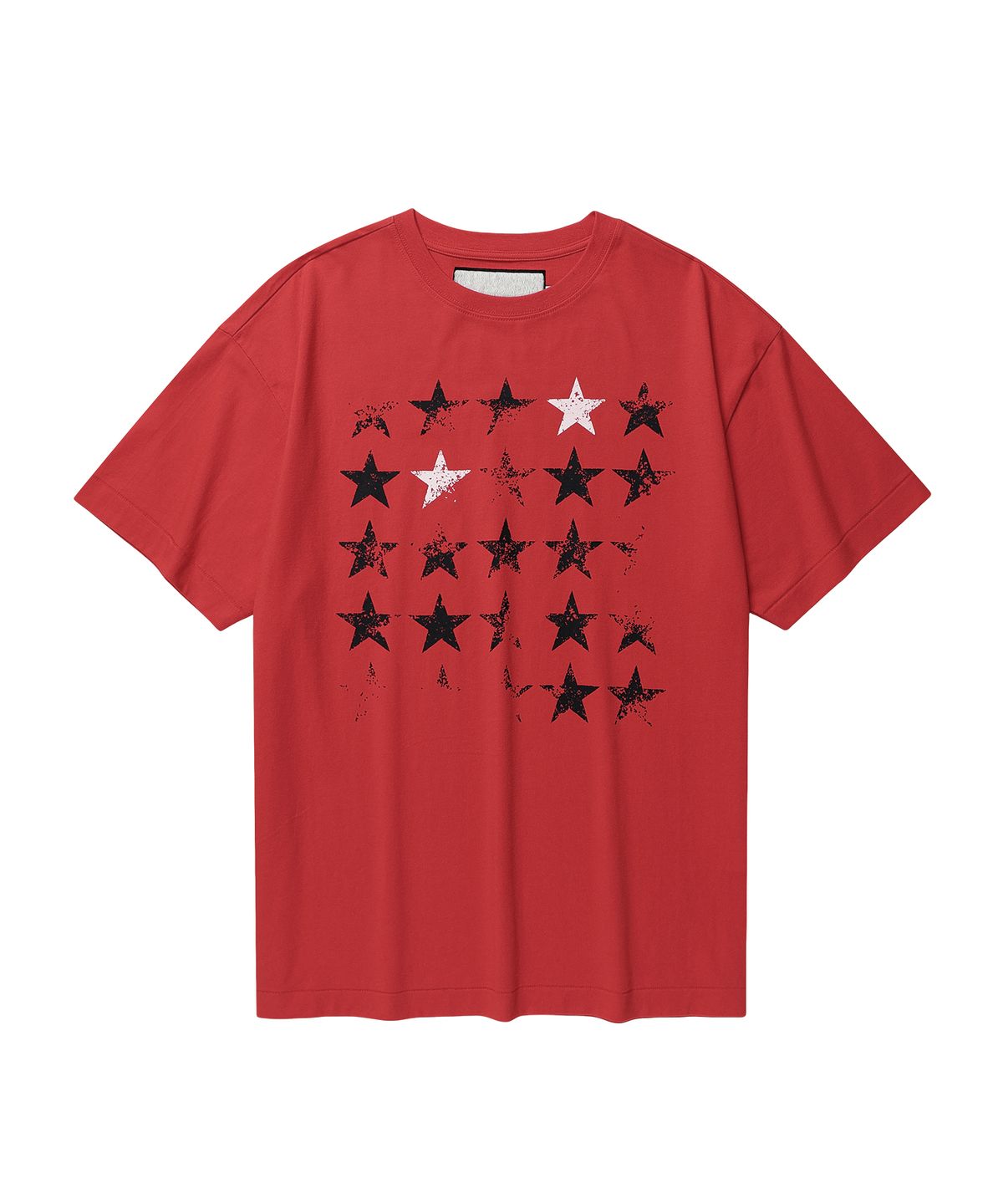 더바이닐하우스(THEVINYLHOUSE) FADED STAR TEE RED