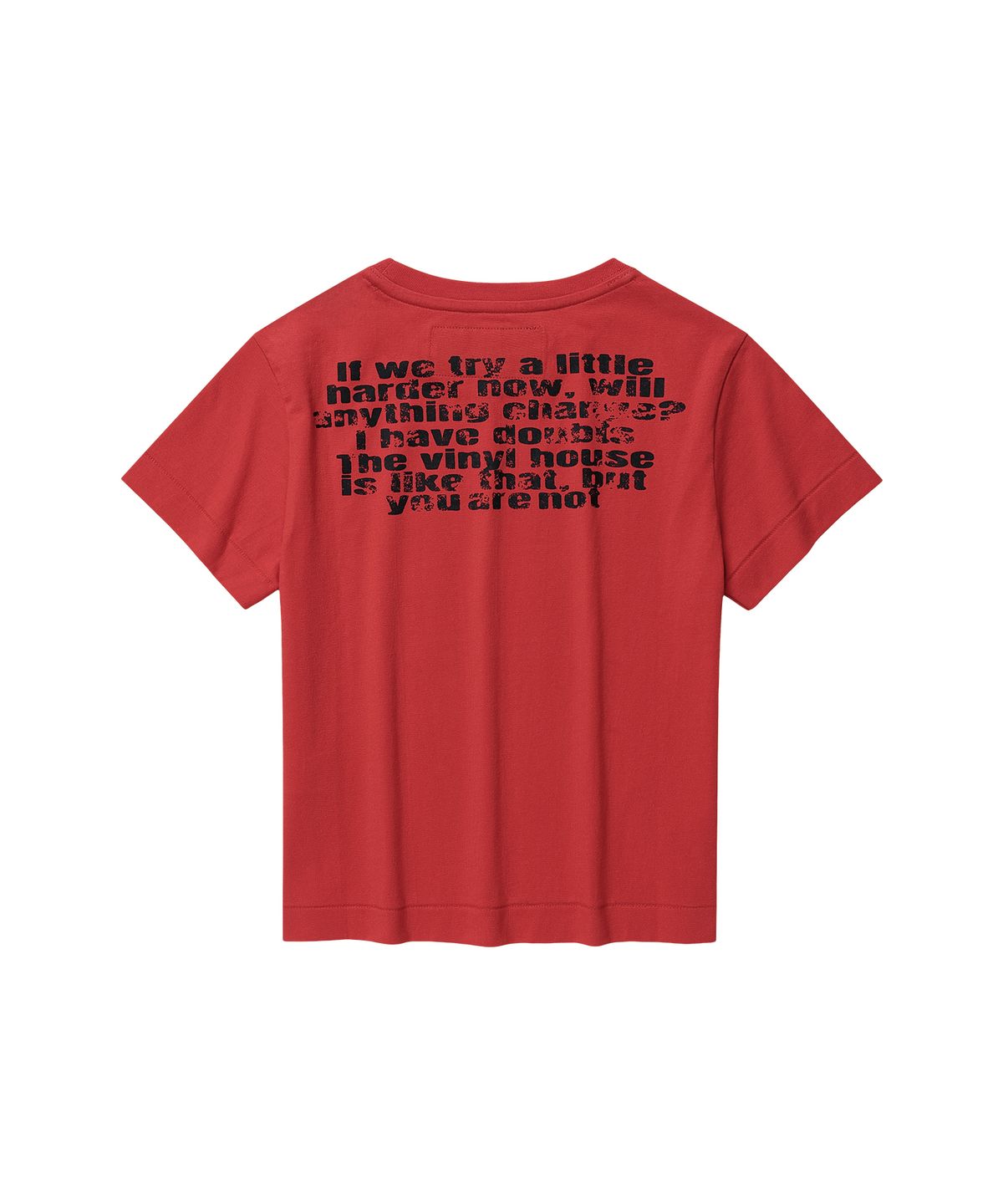 더바이닐하우스(THEVINYLHOUSE) FADED STAR TEE RED