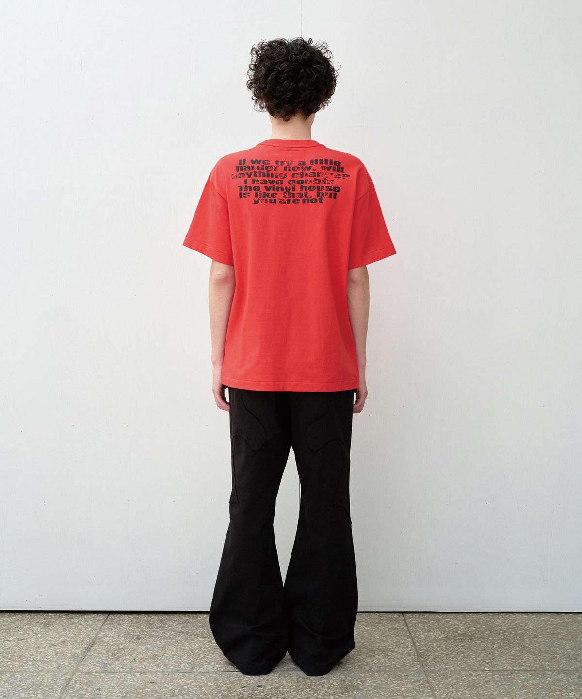 더바이닐하우스(THEVINYLHOUSE) FADED STAR TEE RED