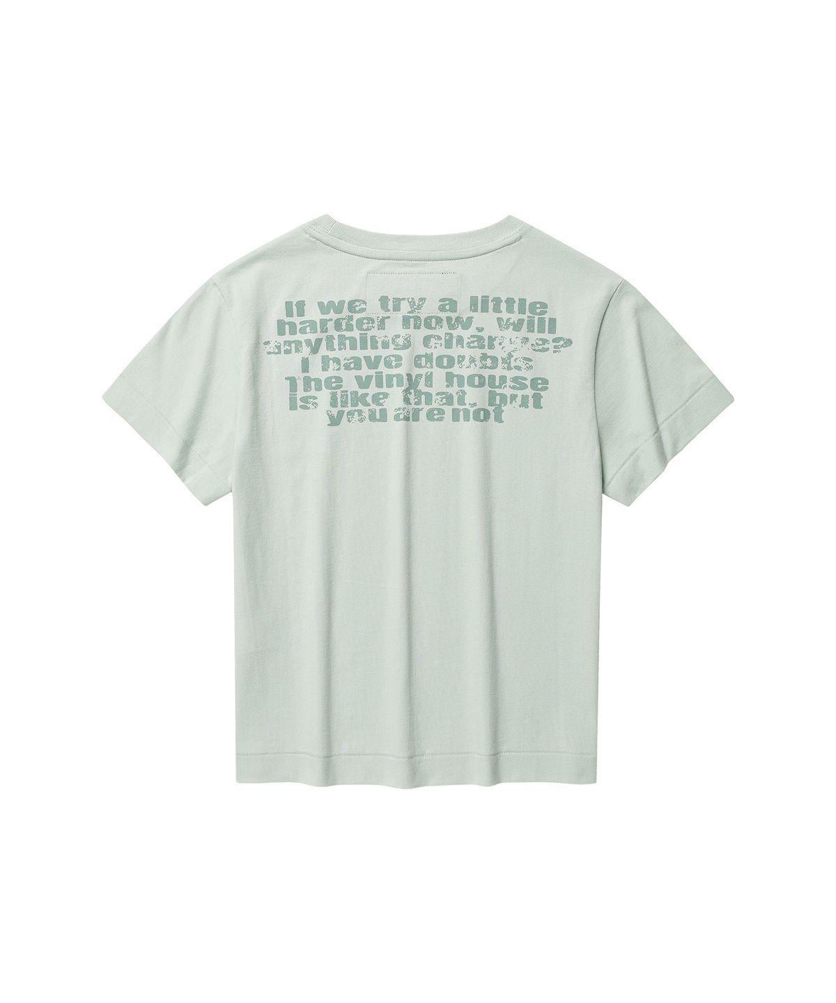 더바이닐하우스(THEVINYLHOUSE) FADED STAR TEE MINT