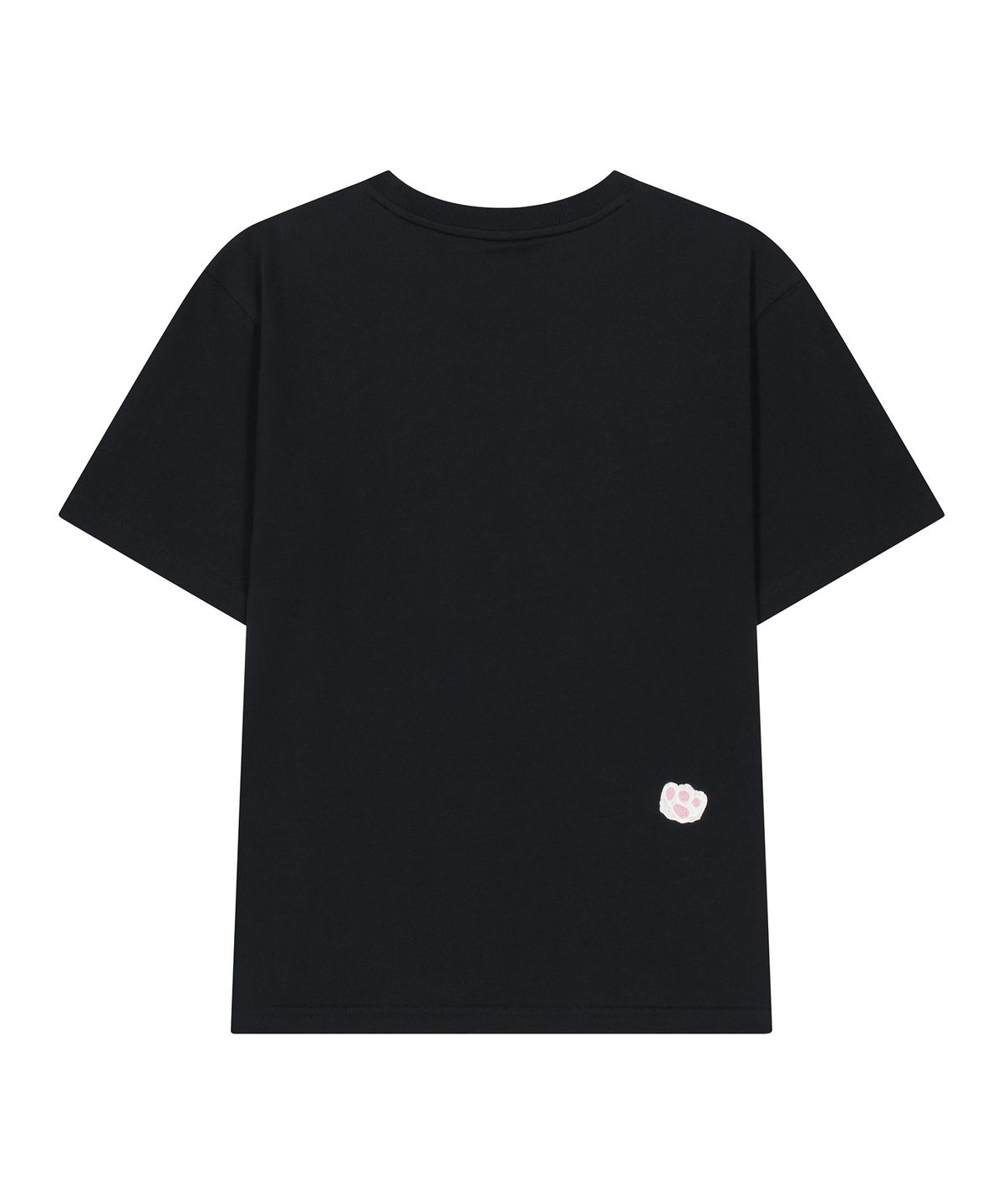 엘엠알(LMR) 샹뇽이 발자국 티셔츠 BLACK