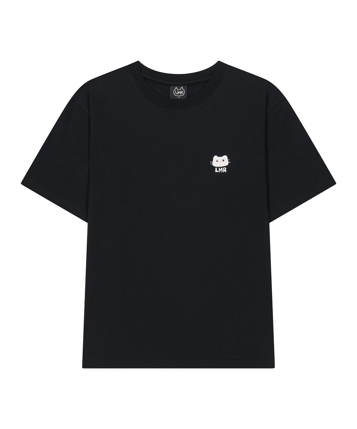 엘엠알(LMR) 샹뇽이 발자국 티셔츠 BLACK