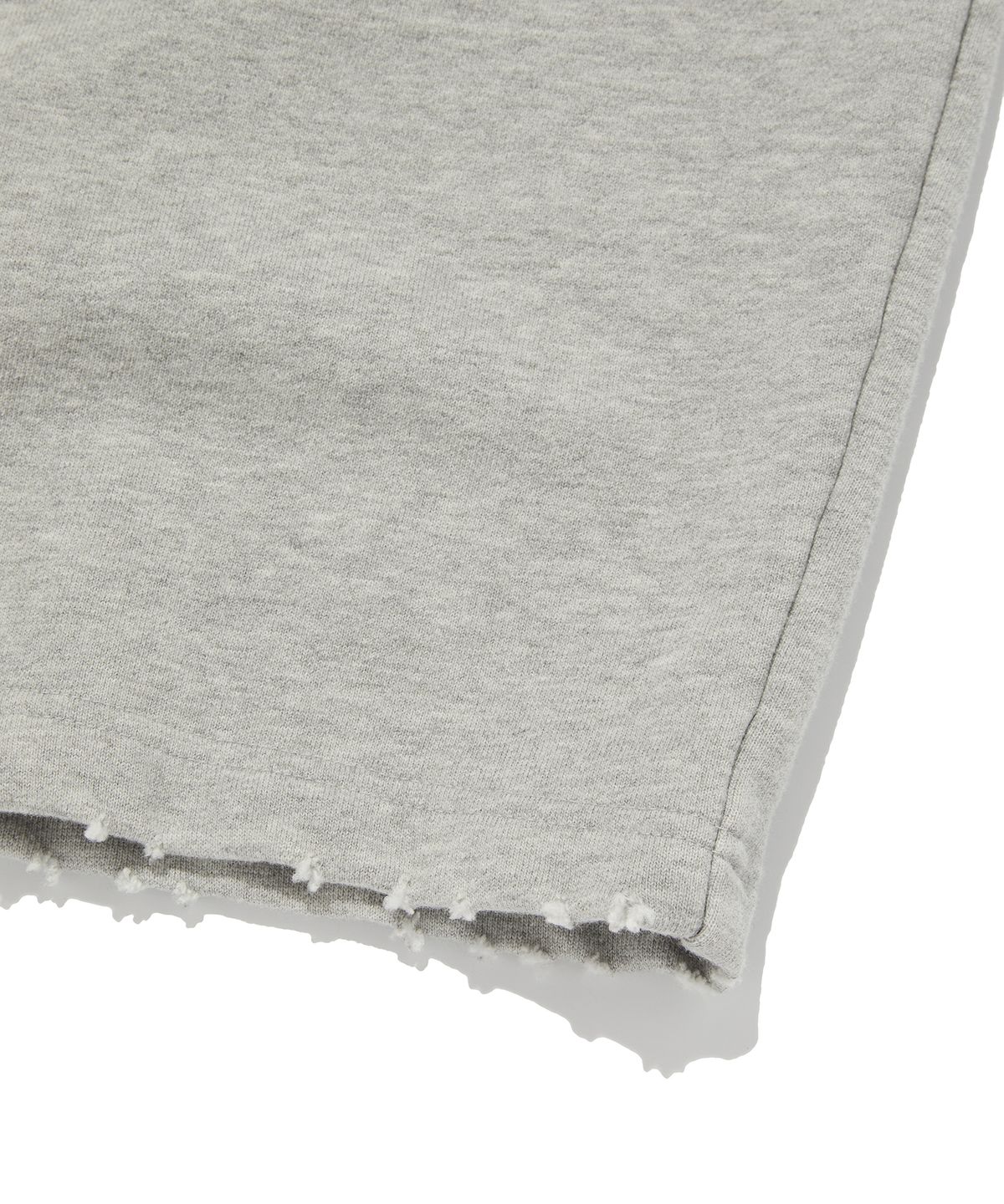 스웨이드(SUADE) CUT EDGE SWEAT SHORTS [GRAY]