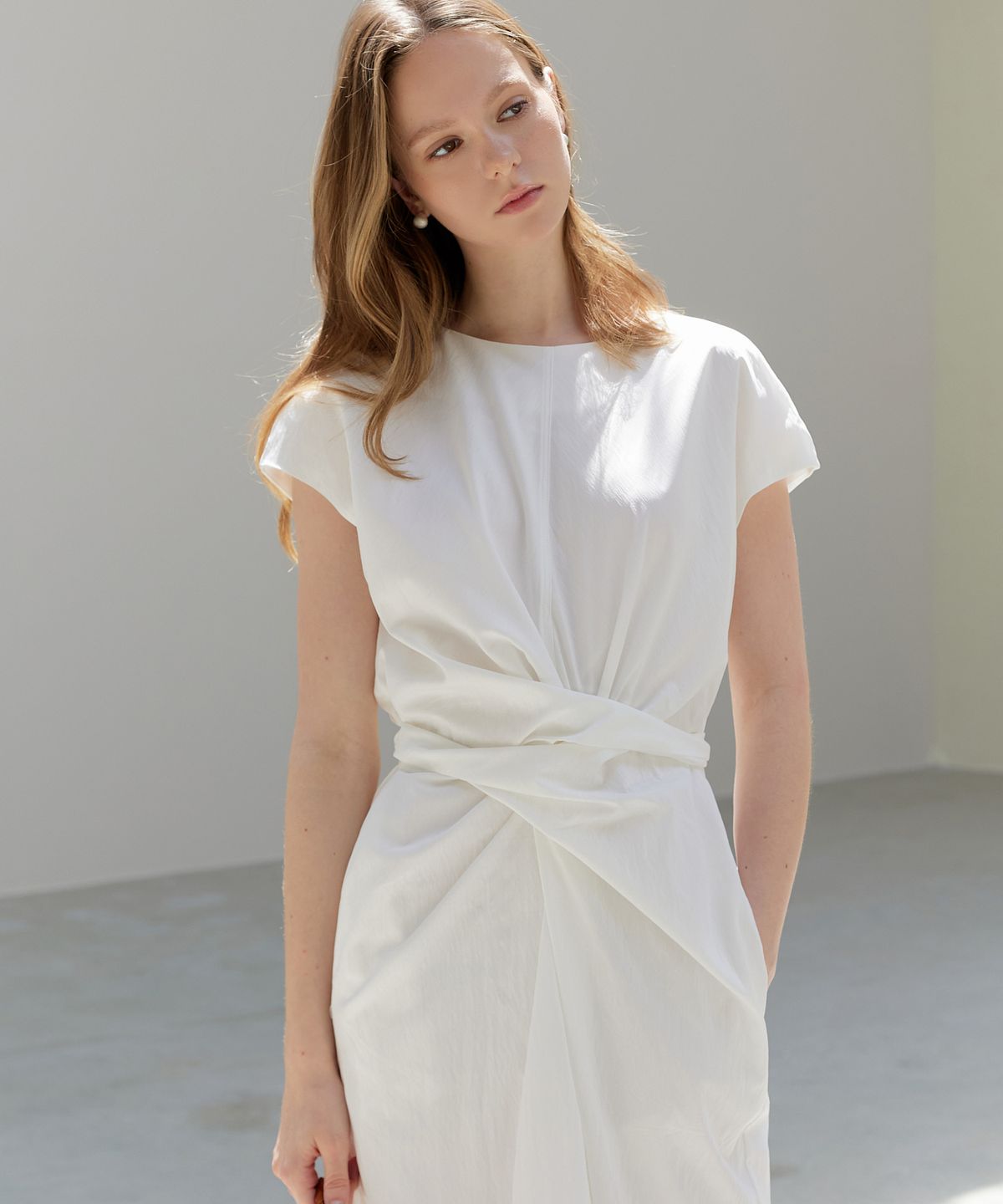 누토프(NUTOFFE) Noir Dress_Ivory