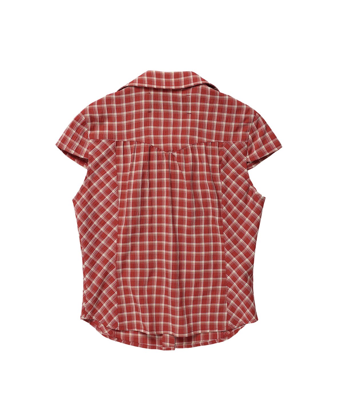 더바이닐하우스(THEVINYLHOUSE) PETIT HALF SHIRTS (W) RED