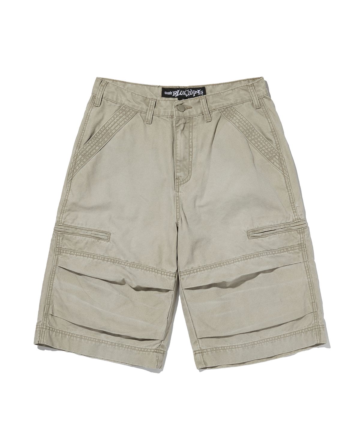 스웨이드(SUADE) UTILITY CARGO SHORTS [GRAY]