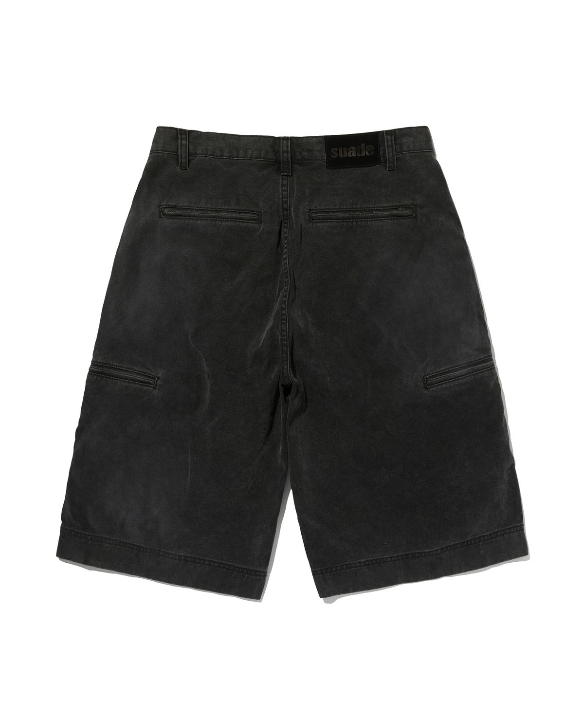 스웨이드(SUADE) UTILITY CARGO SHORTS [BLACK]