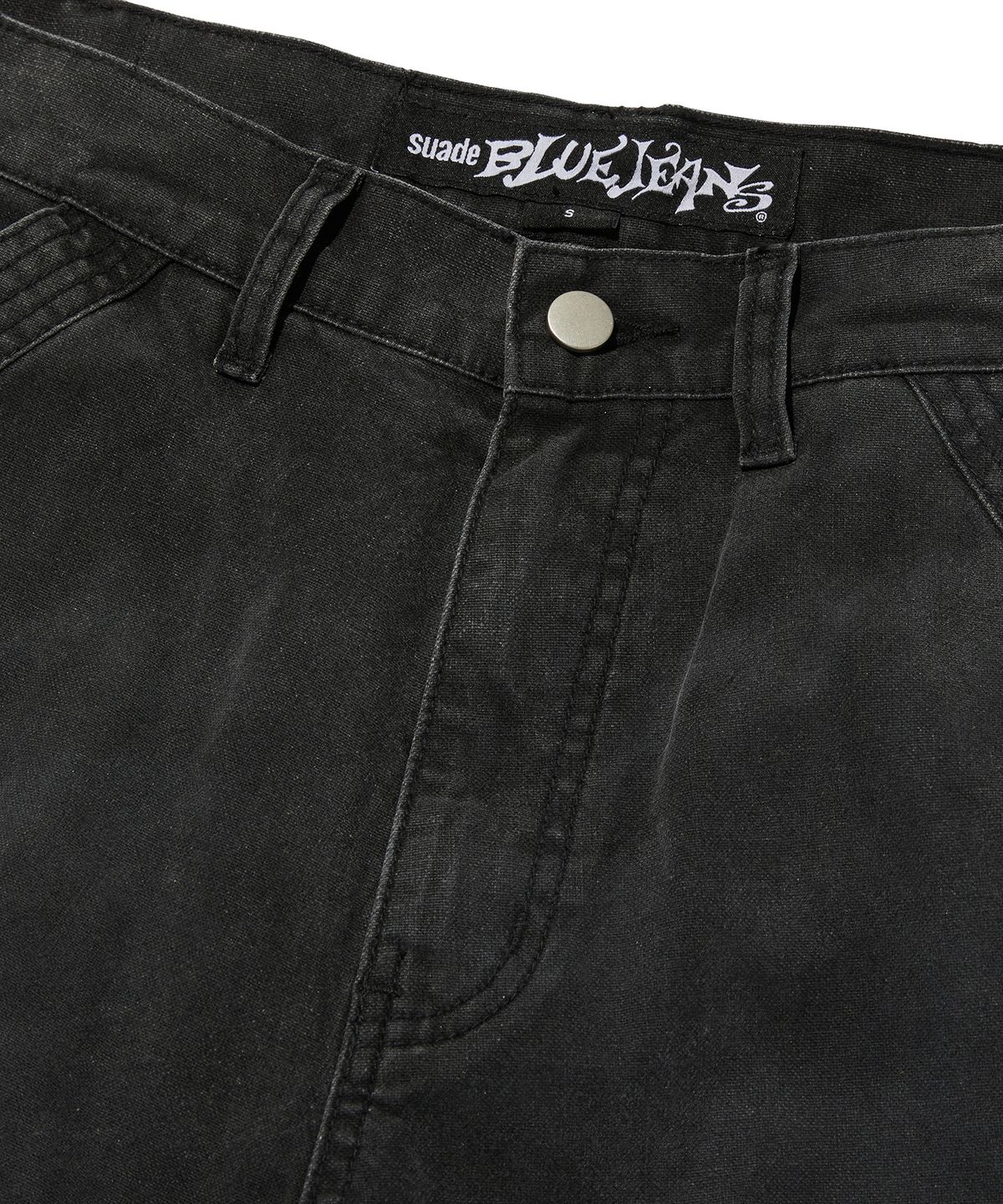스웨이드(SUADE) UTILITY CARGO SHORTS [BLACK]