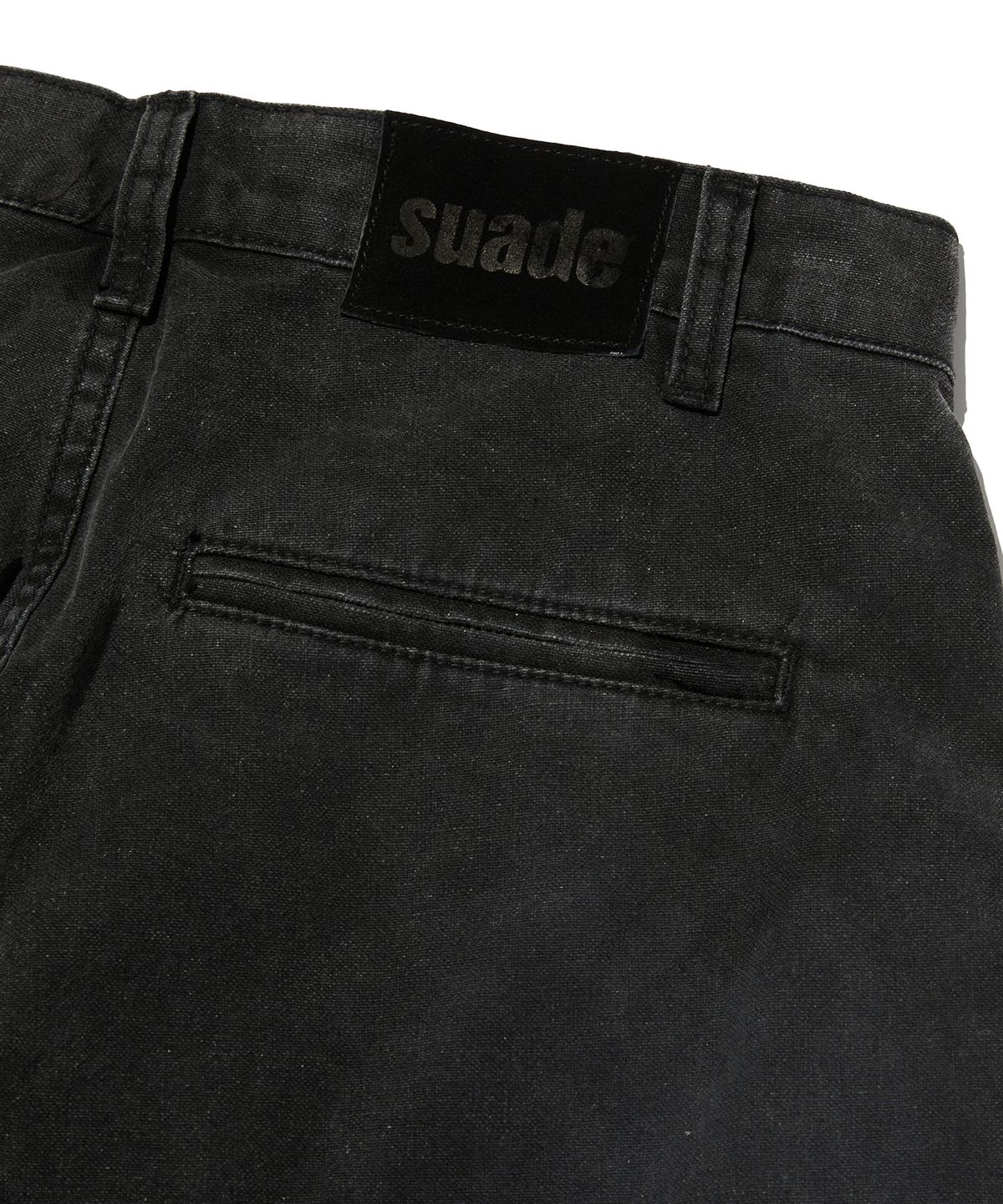 스웨이드(SUADE) UTILITY CARGO SHORTS [BLACK]