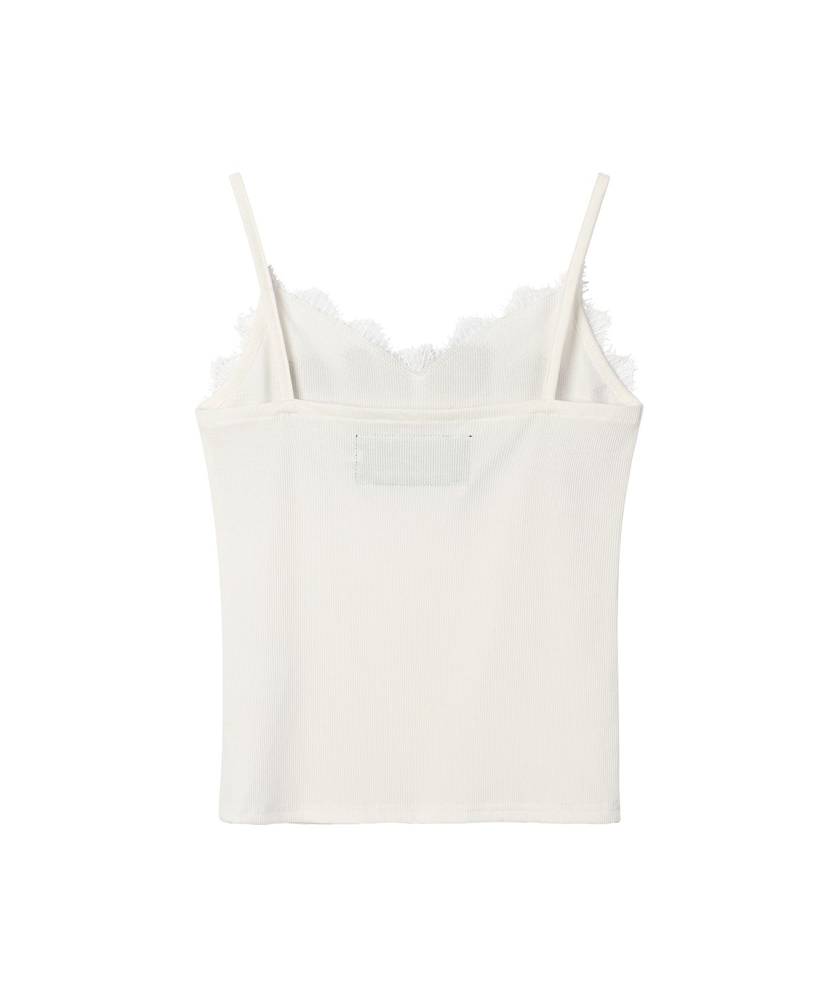 더바이닐하우스(THEVINYLHOUSE) NO RUSH LACE SLEEVELESS (W) IVORY