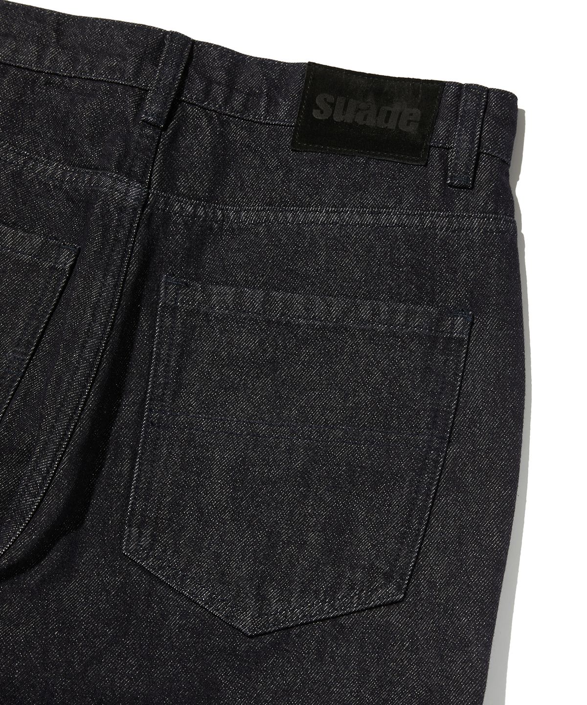 스웨이드(SUADE) CURVED FLARE DENIM [RAW INDIGO]