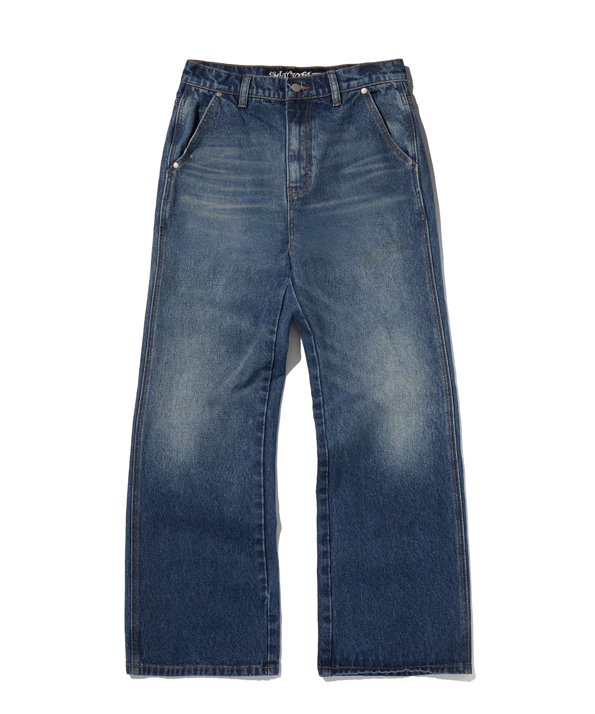 스웨이드(SUADE) CURVED FLARE DENIM [BLUE]