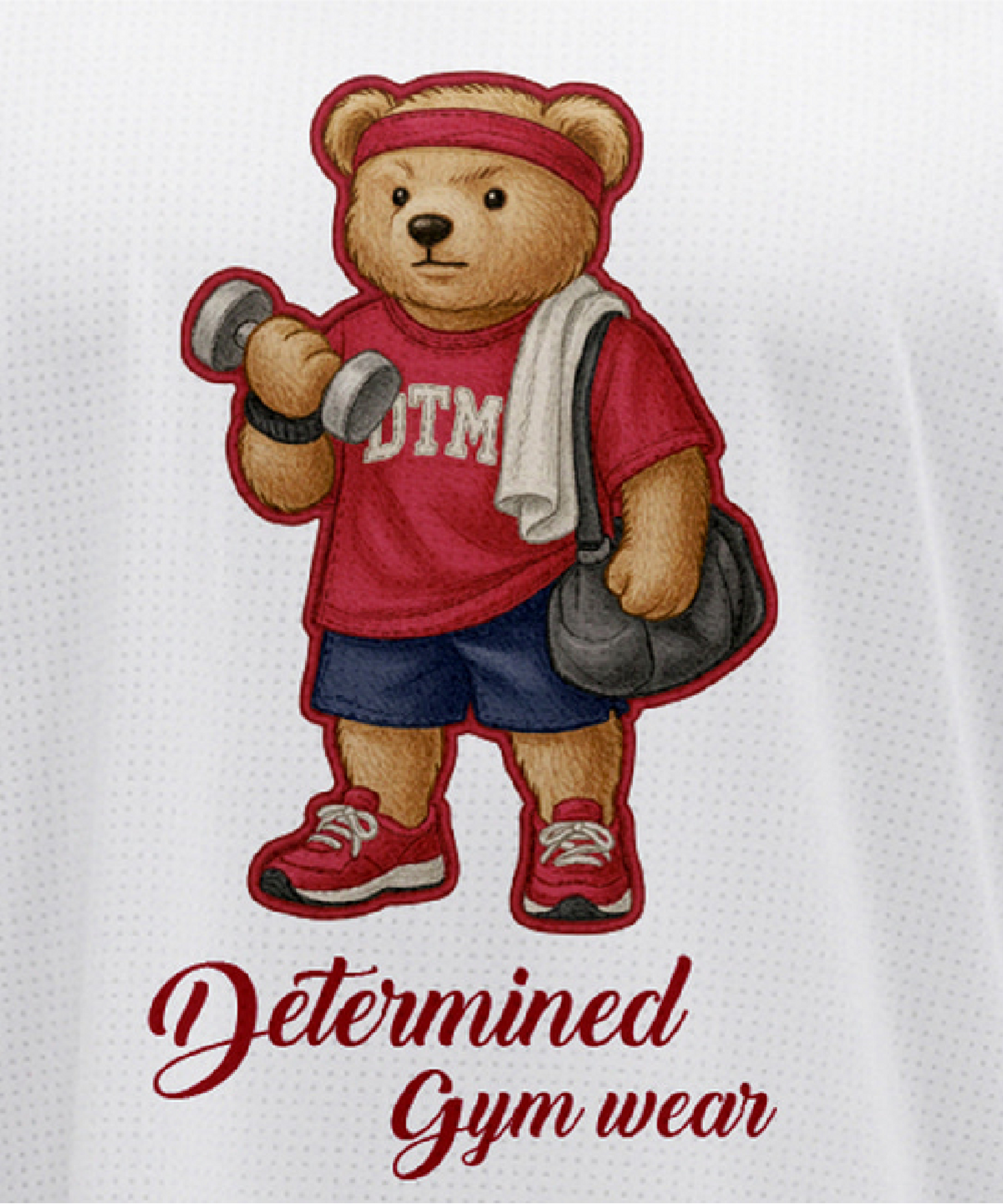 디터민드(DETERMINED) [메쉬홀] 스쿼트 베어 _ 화이트