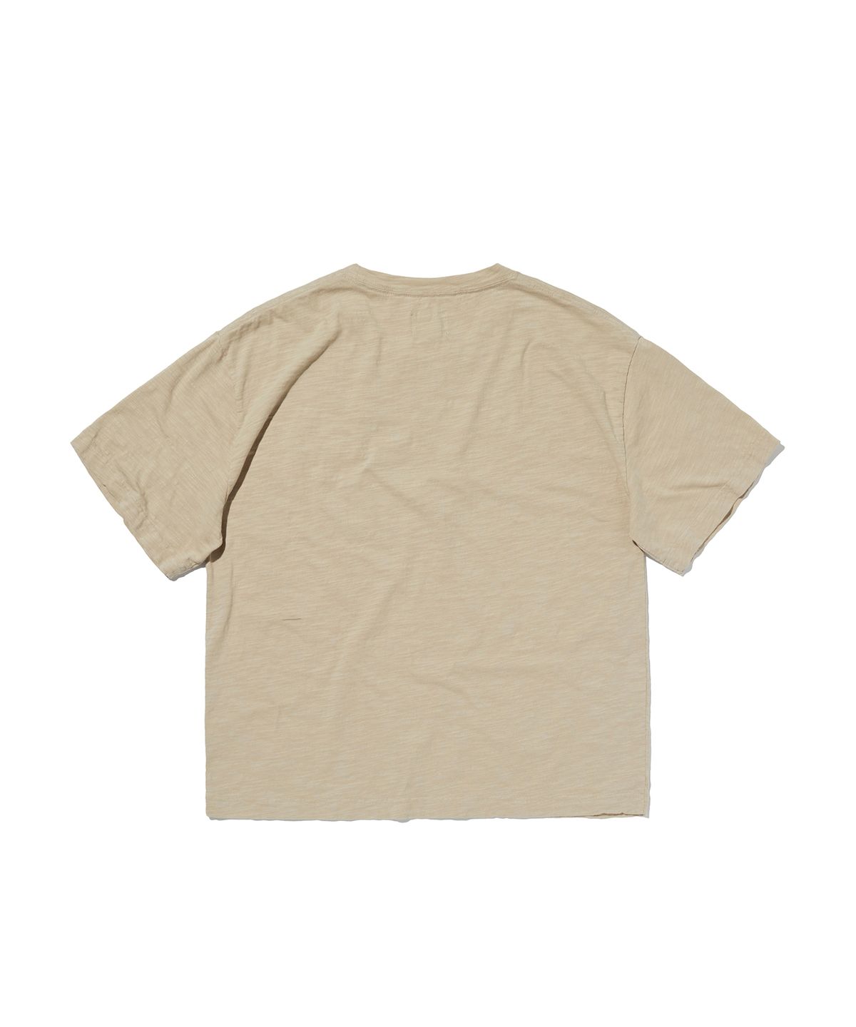 스웨이드(SUADE) TEXTURED POCKET TEE [BEIGE]