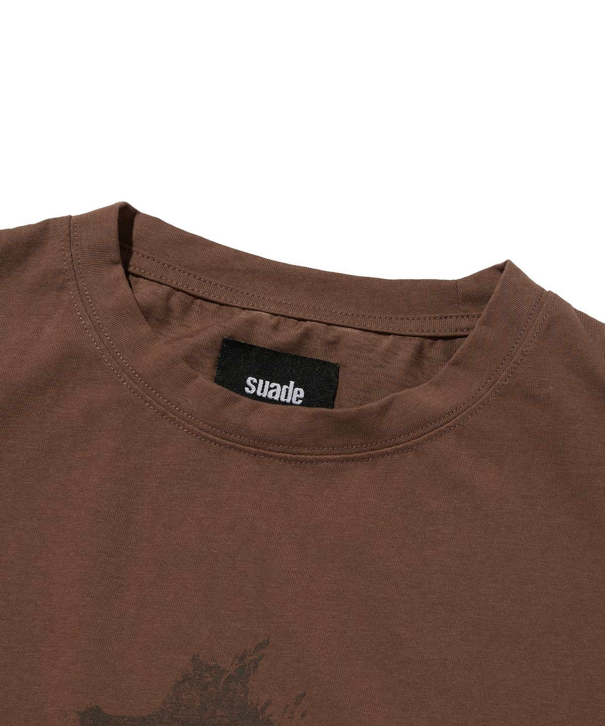 스웨이드(SUADE) SILHOUETTE TEE [MOCHA BROWN]