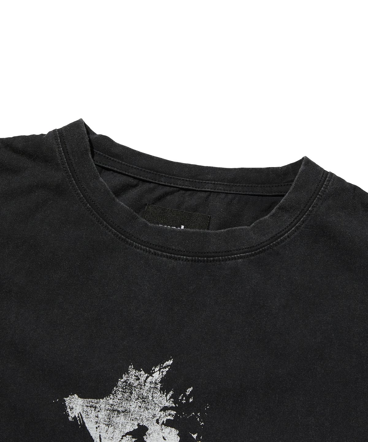 스웨이드(SUADE) SILHOUETTE TEE [WASHING BLACK]