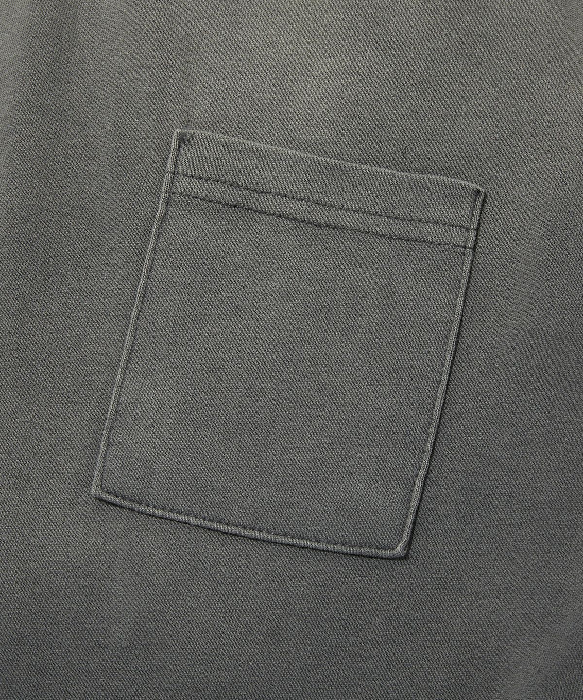스웨이드(SUADE) POCKET CROPPED TEE [WASHING GRAY]