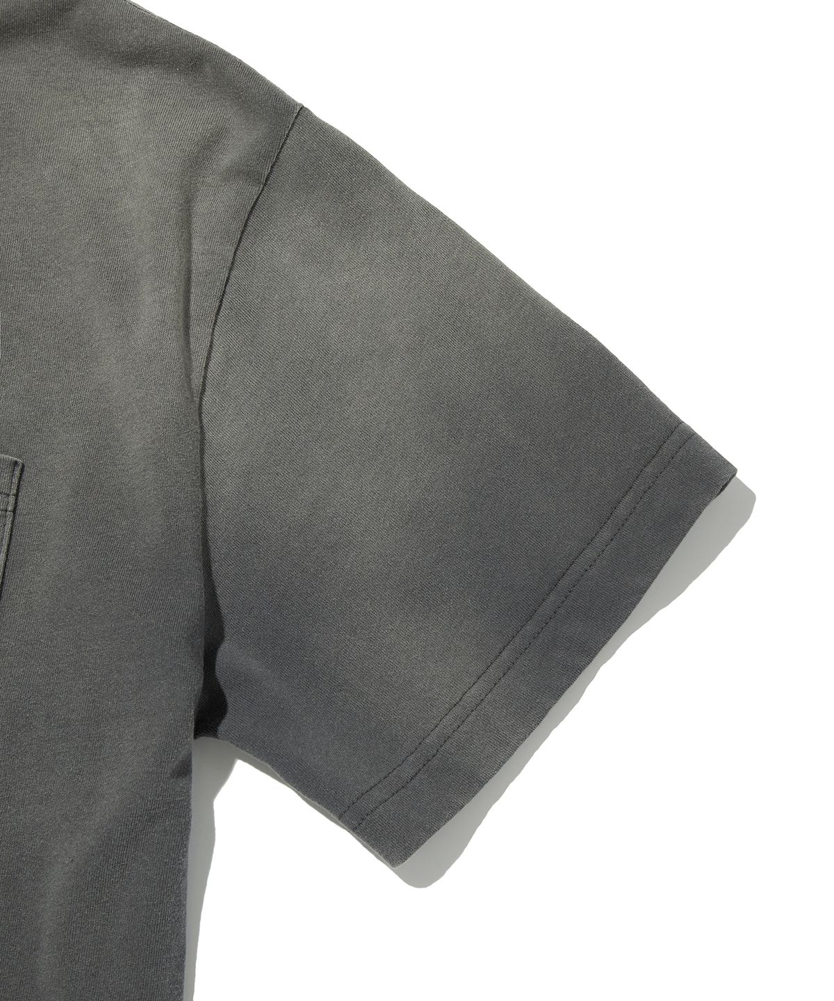 스웨이드(SUADE) POCKET CROPPED TEE [WASHING GRAY]