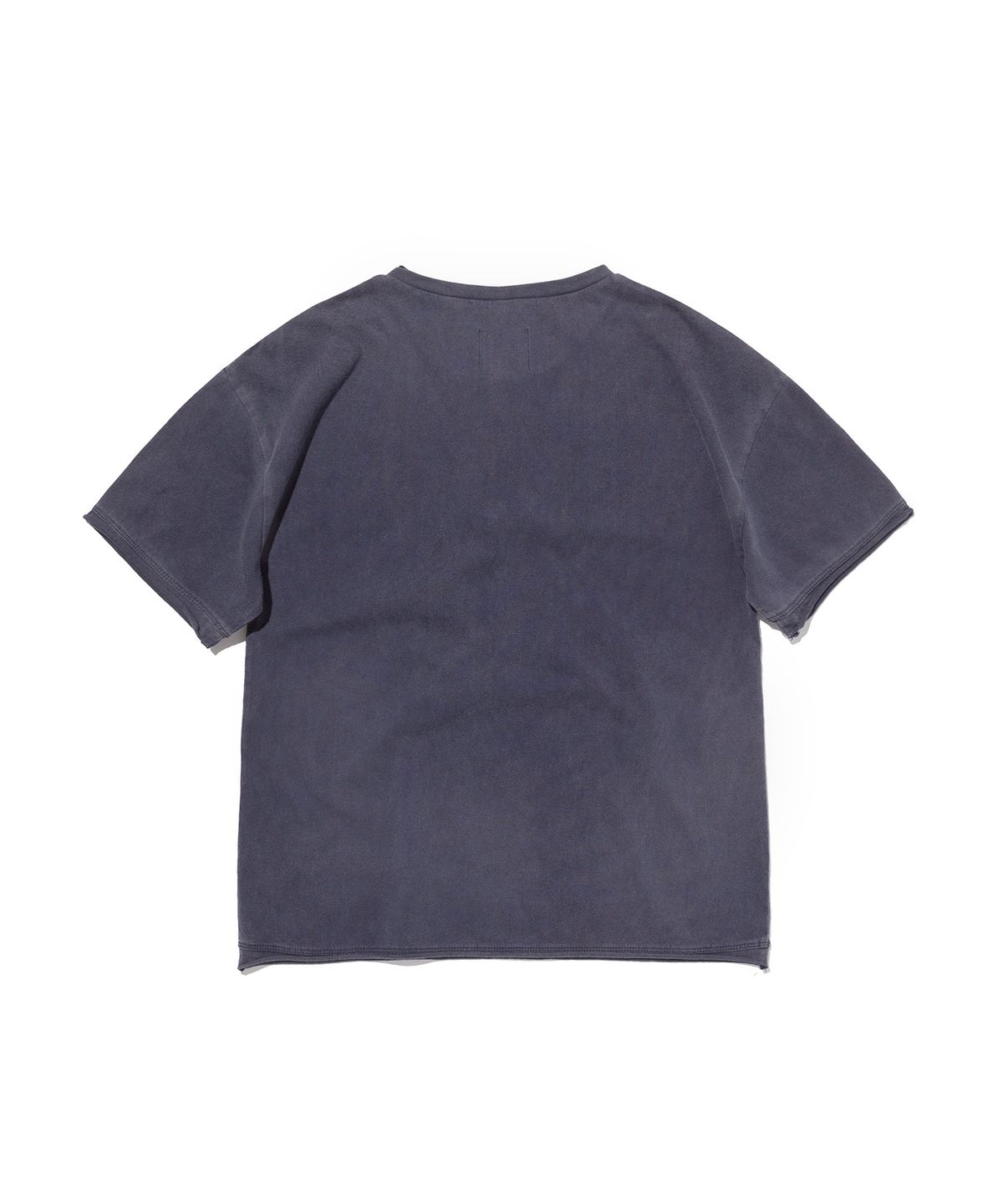 스웨이드(SUADE) WASHED HENLEY NECK TEE [WASHING NAVY]