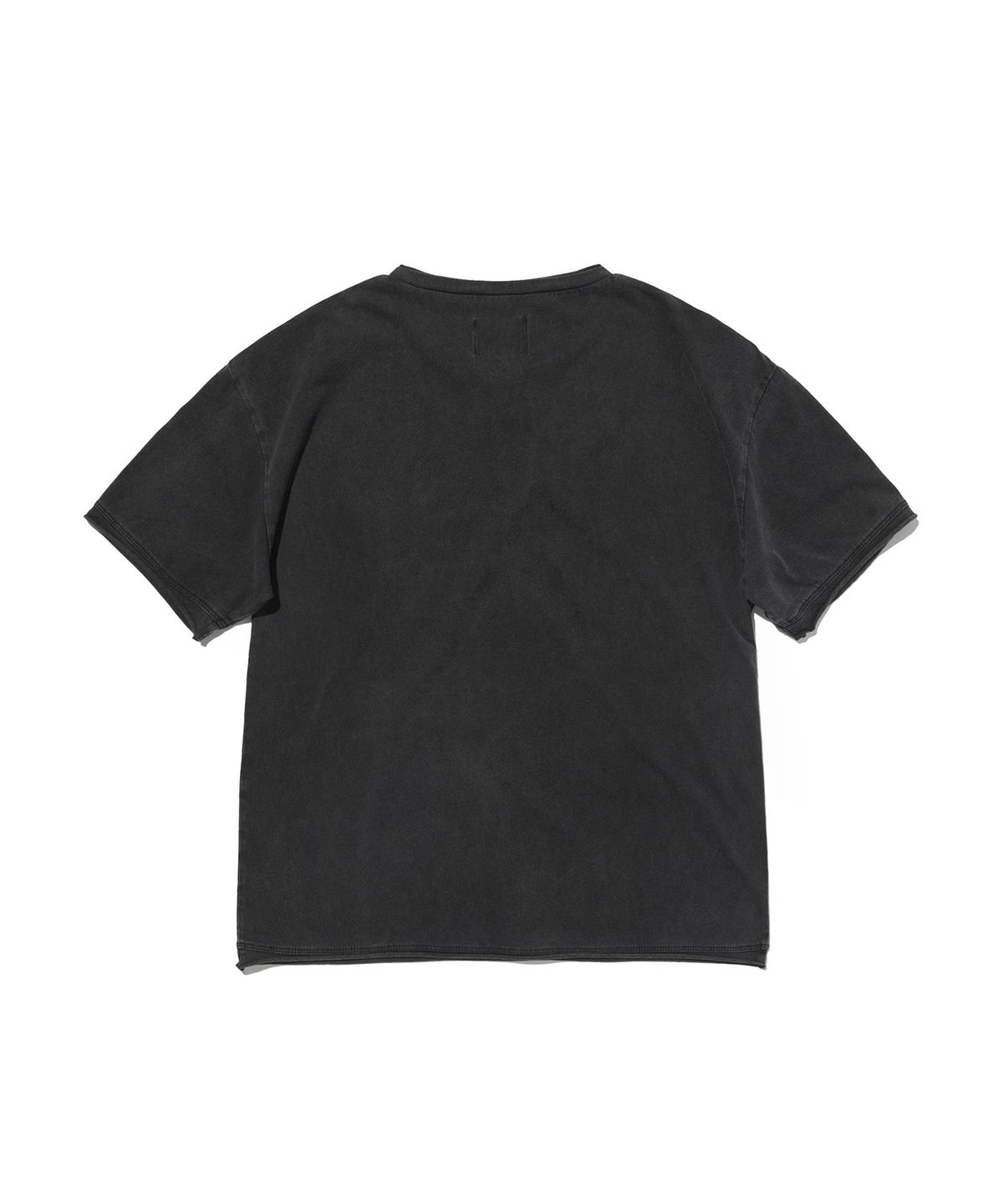 스웨이드(SUADE) WASHED HENLEY NECK TEE [WASHING BLACK]