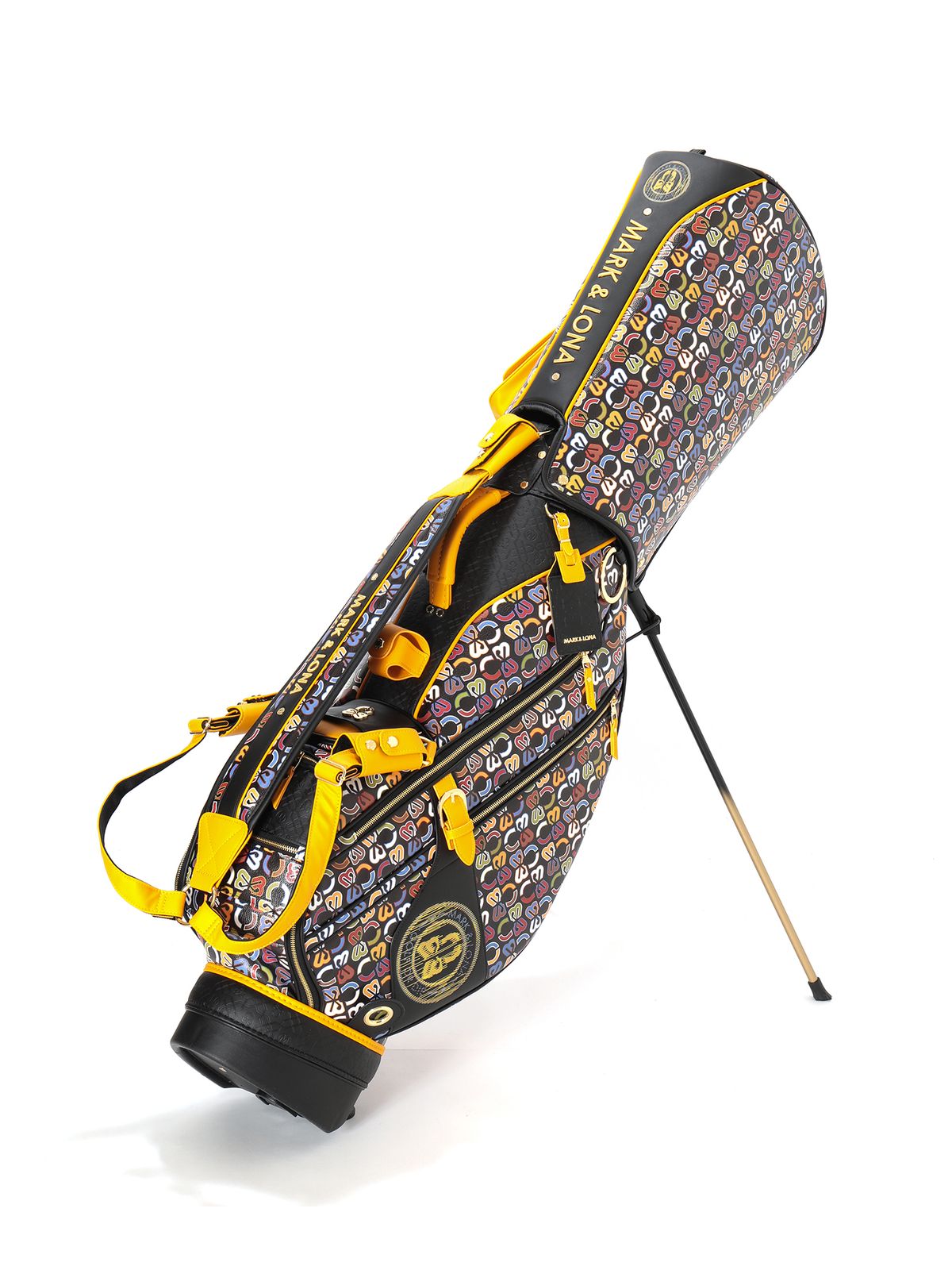 마크앤로나(MARK&LONA) U GN ELEMENT SKULL PATTERN CADDIE BAG LS2ZC31U