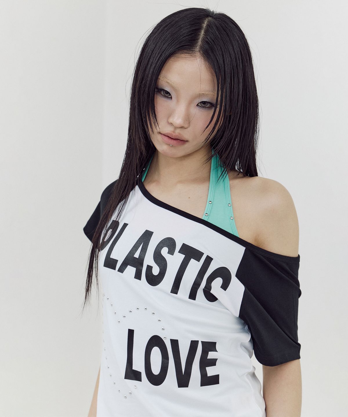 셋업이엑스이(SETUP-EXE) P/L RAGLAN TOP / WHITE